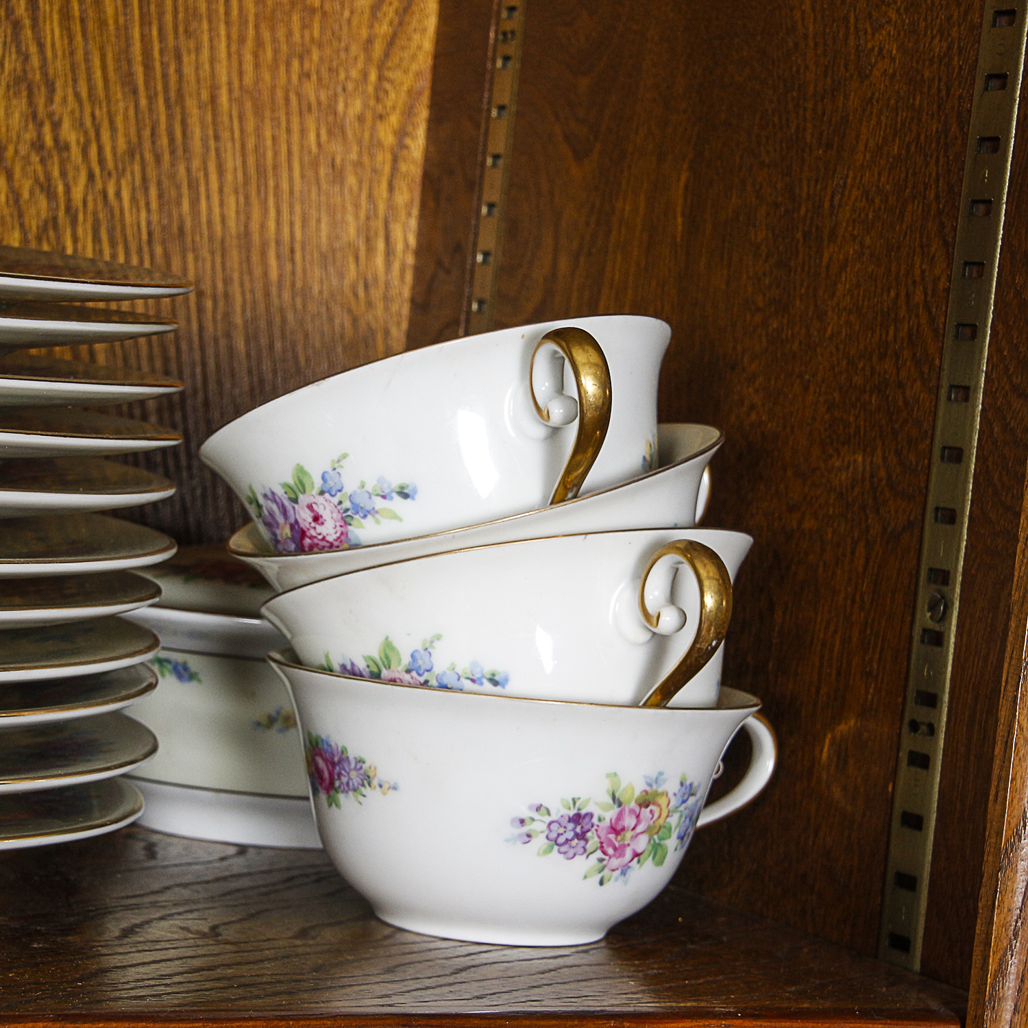 Vintage Floral Porcelain Tableware