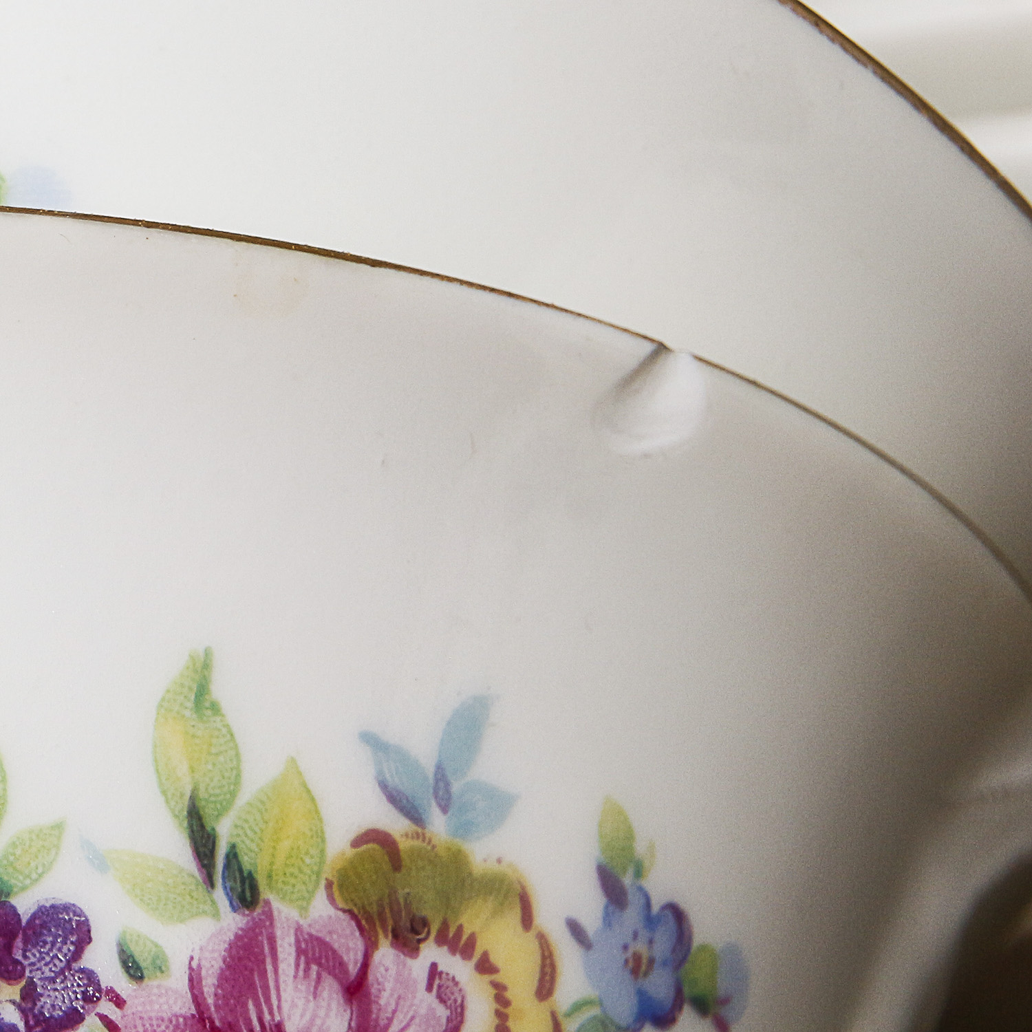 Vintage Floral Porcelain Tableware