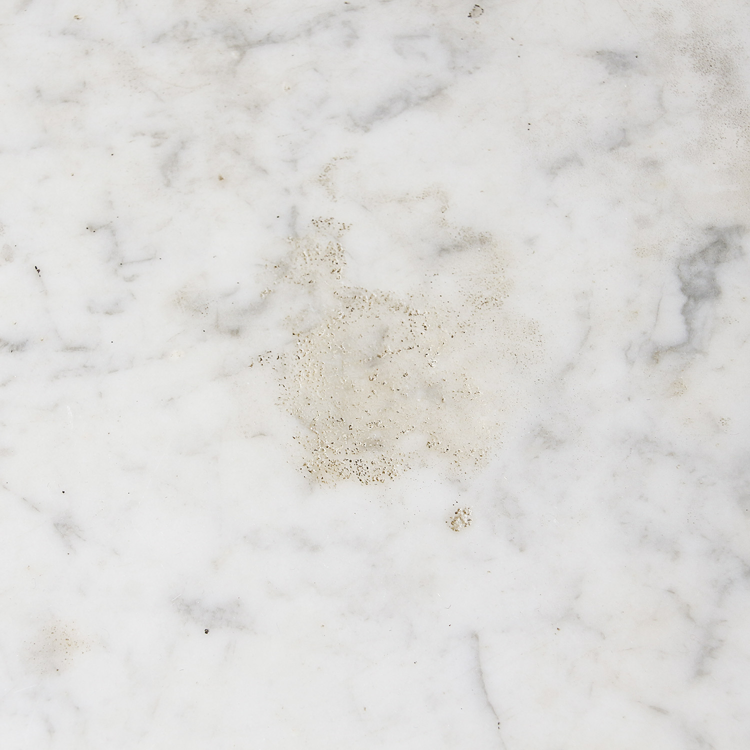 Antique Victorian Marble Top Mahogany Accent Table