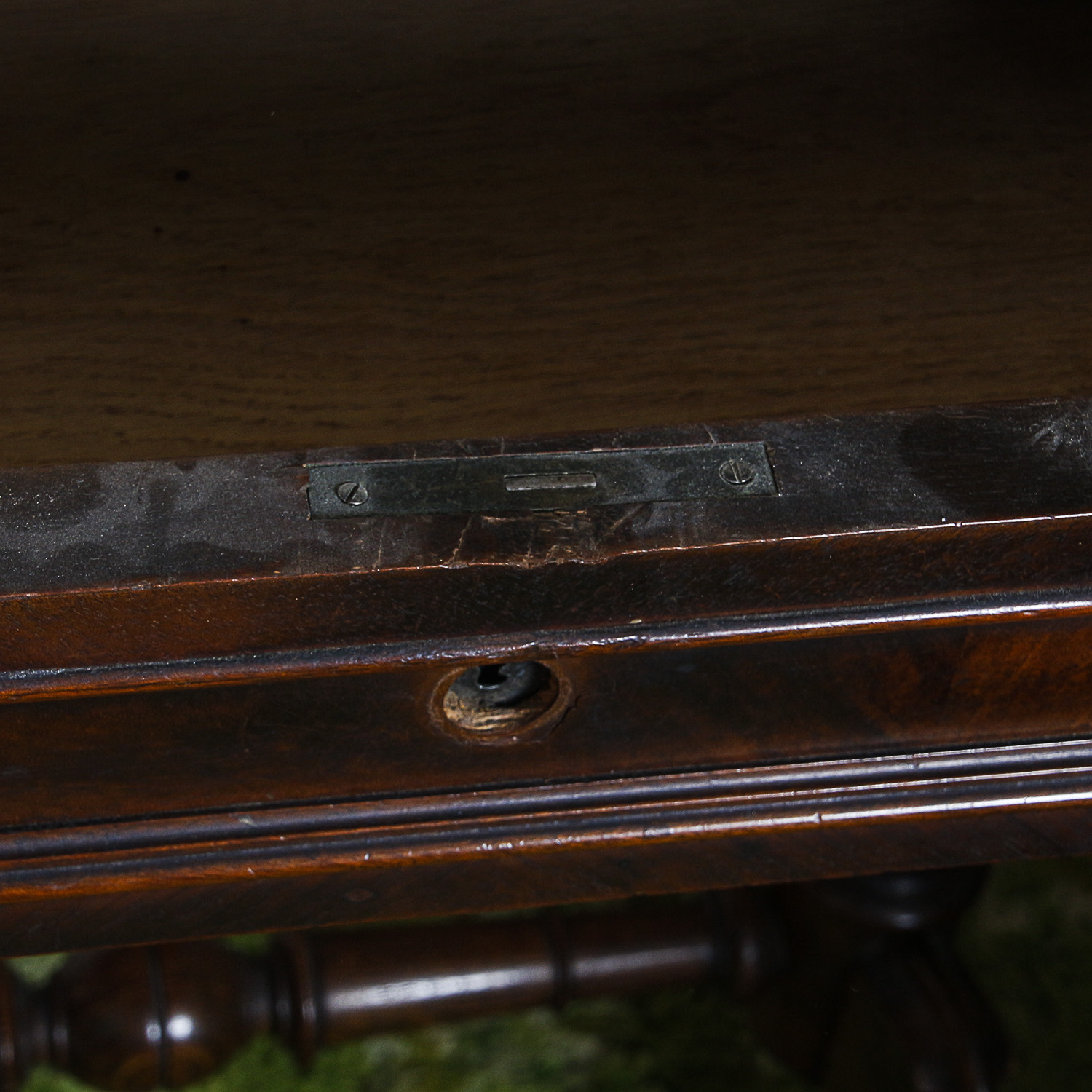 Antique Victorian Marble Top Washstand with Mirror