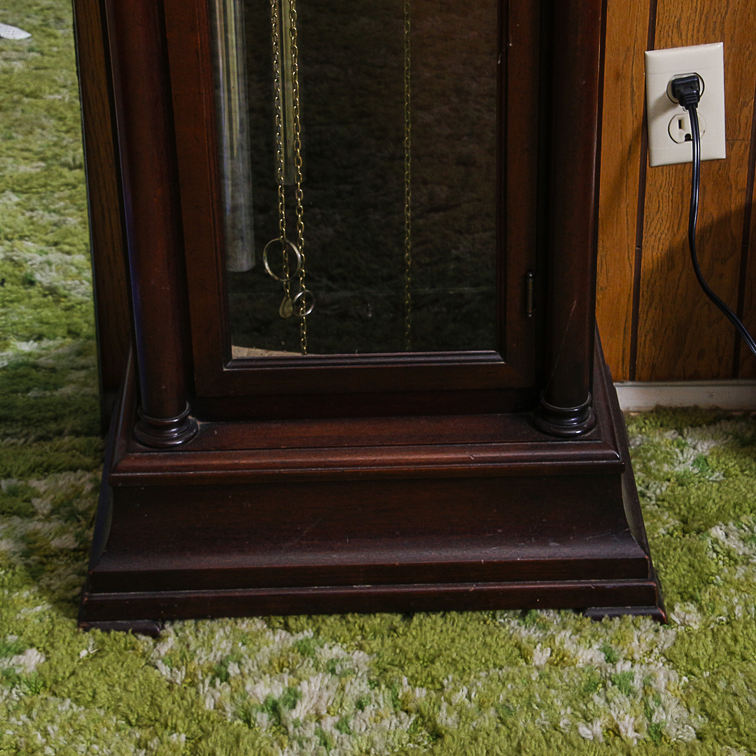 Chippendale Style Grandfather Clock by Colonial Manufacturing Co.