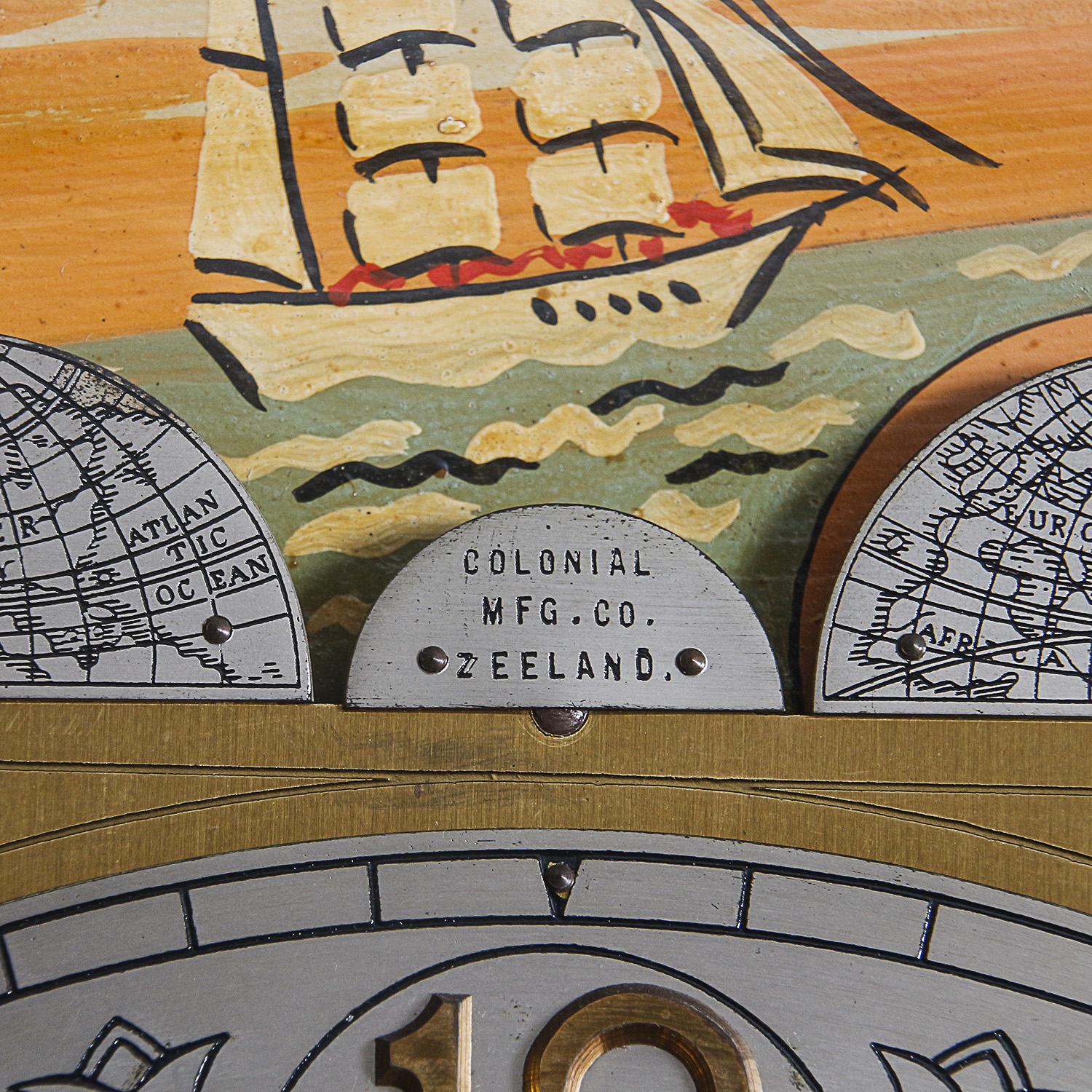 Chippendale Style Grandfather Clock by Colonial Manufacturing Co.