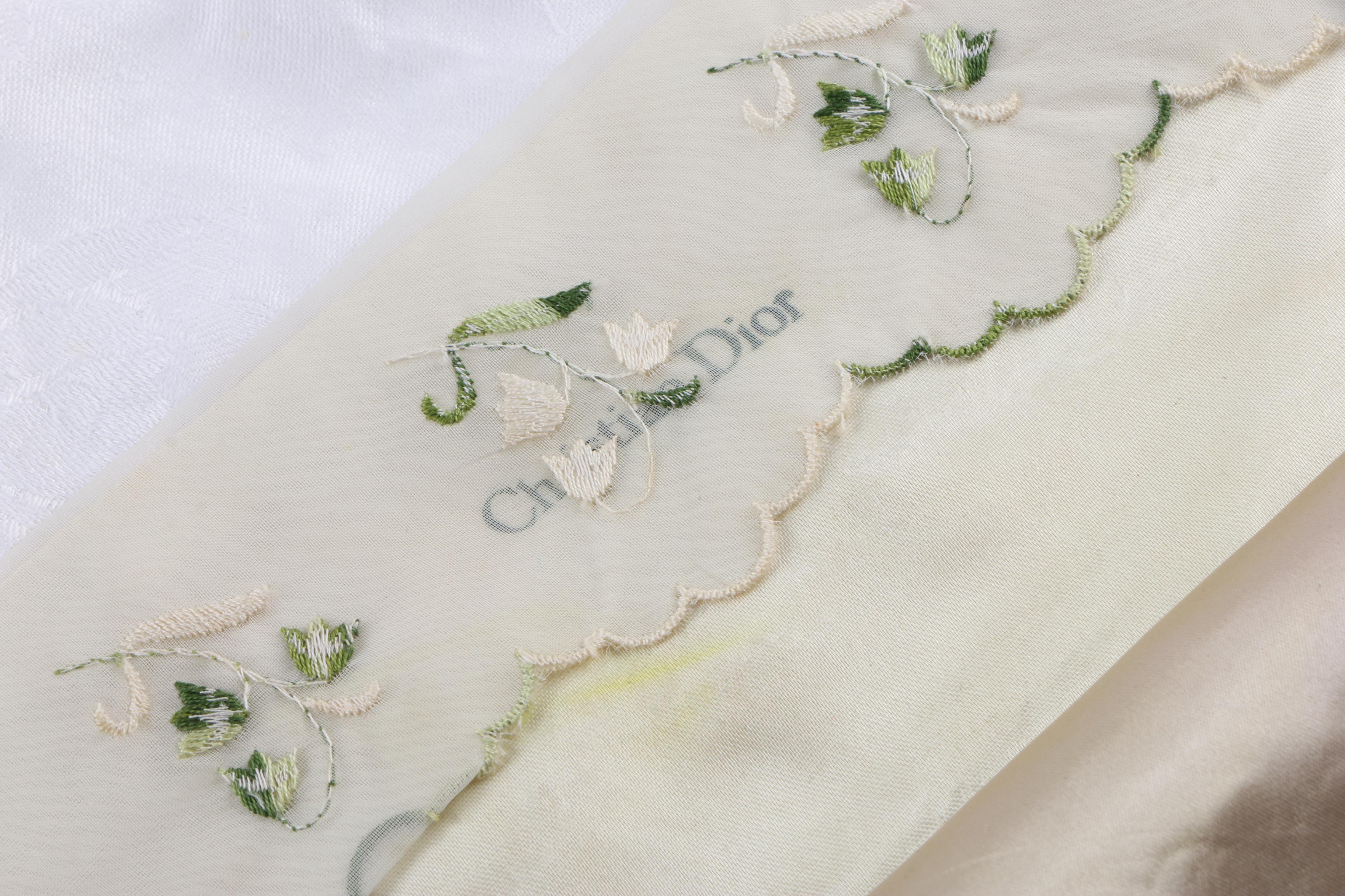 Designer Dust Covers and Pouches Including Vintage Christian Dior and Gucci