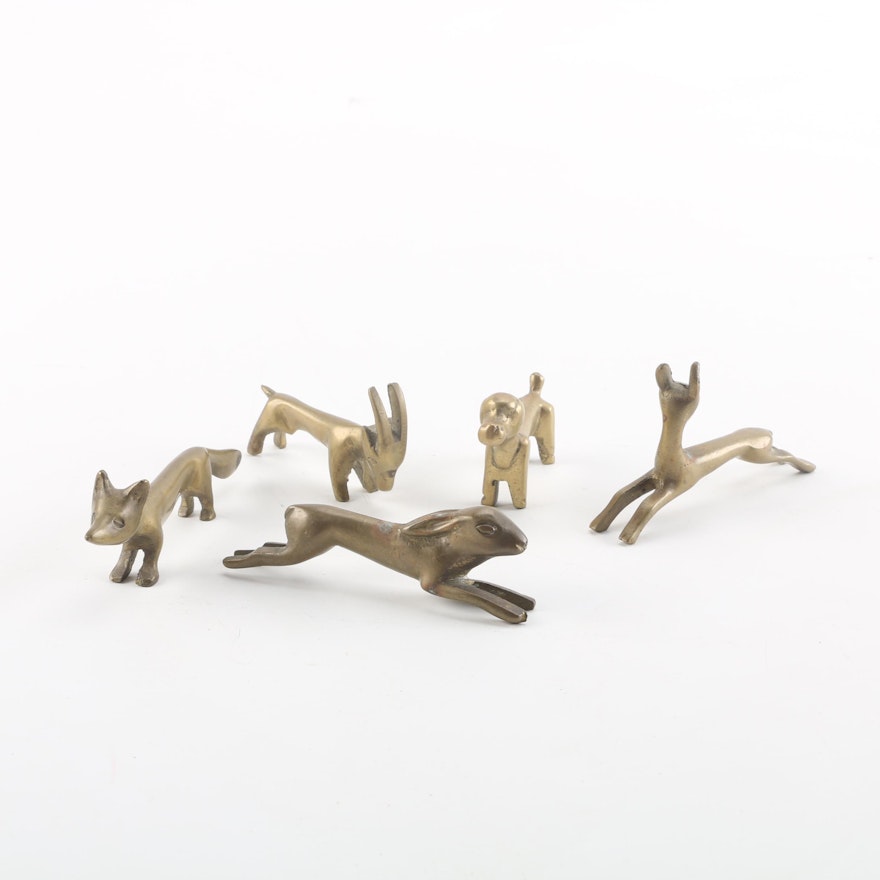 Brass Animal Figurines