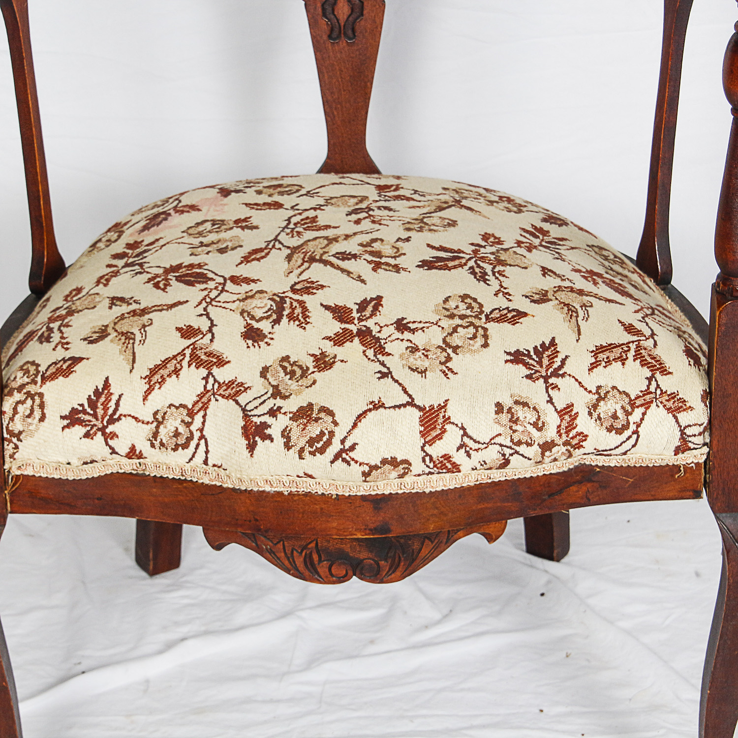 Vintage Victorian Style Armchair