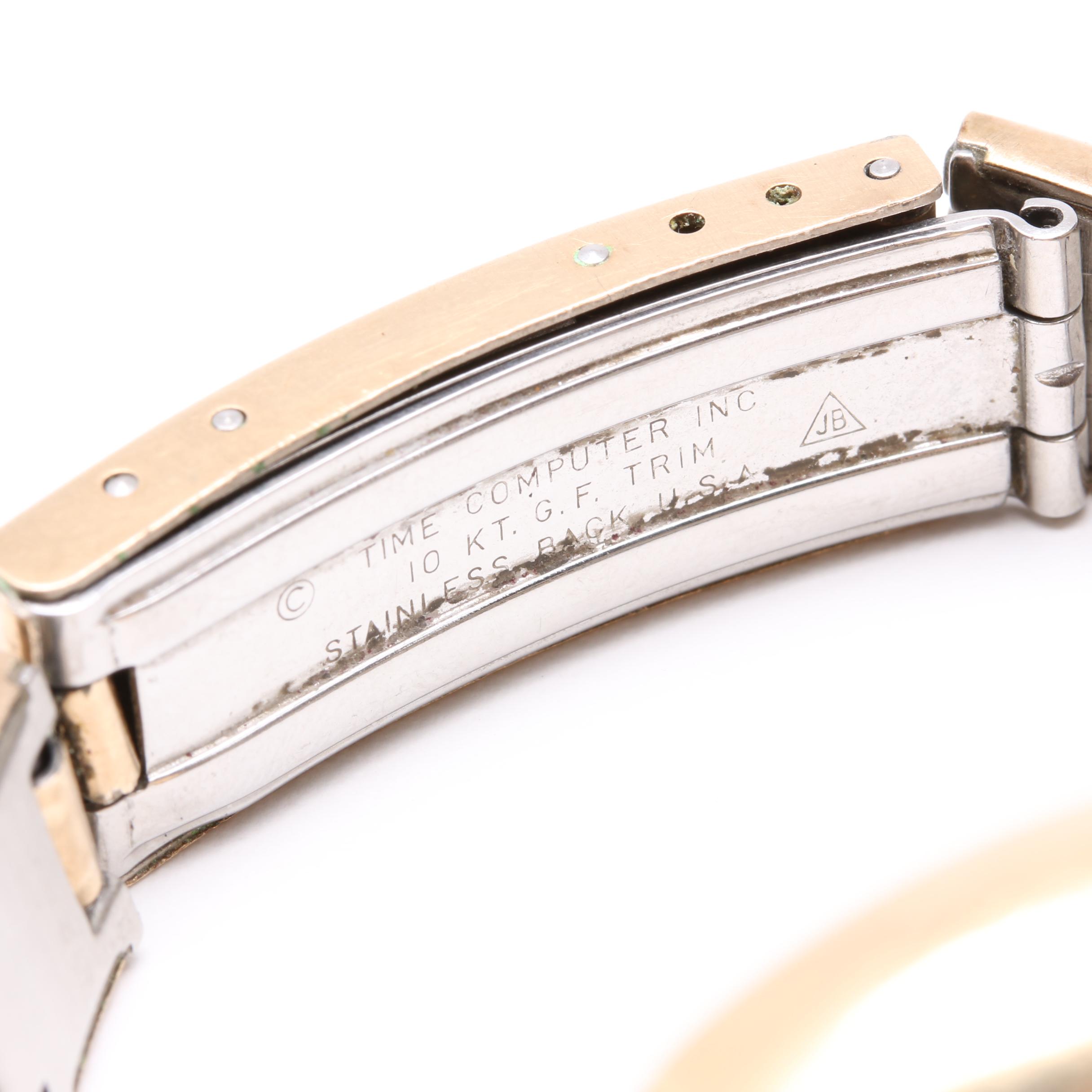 Pulsar Gold Tone L.E.D. Time Computer Watch Selection