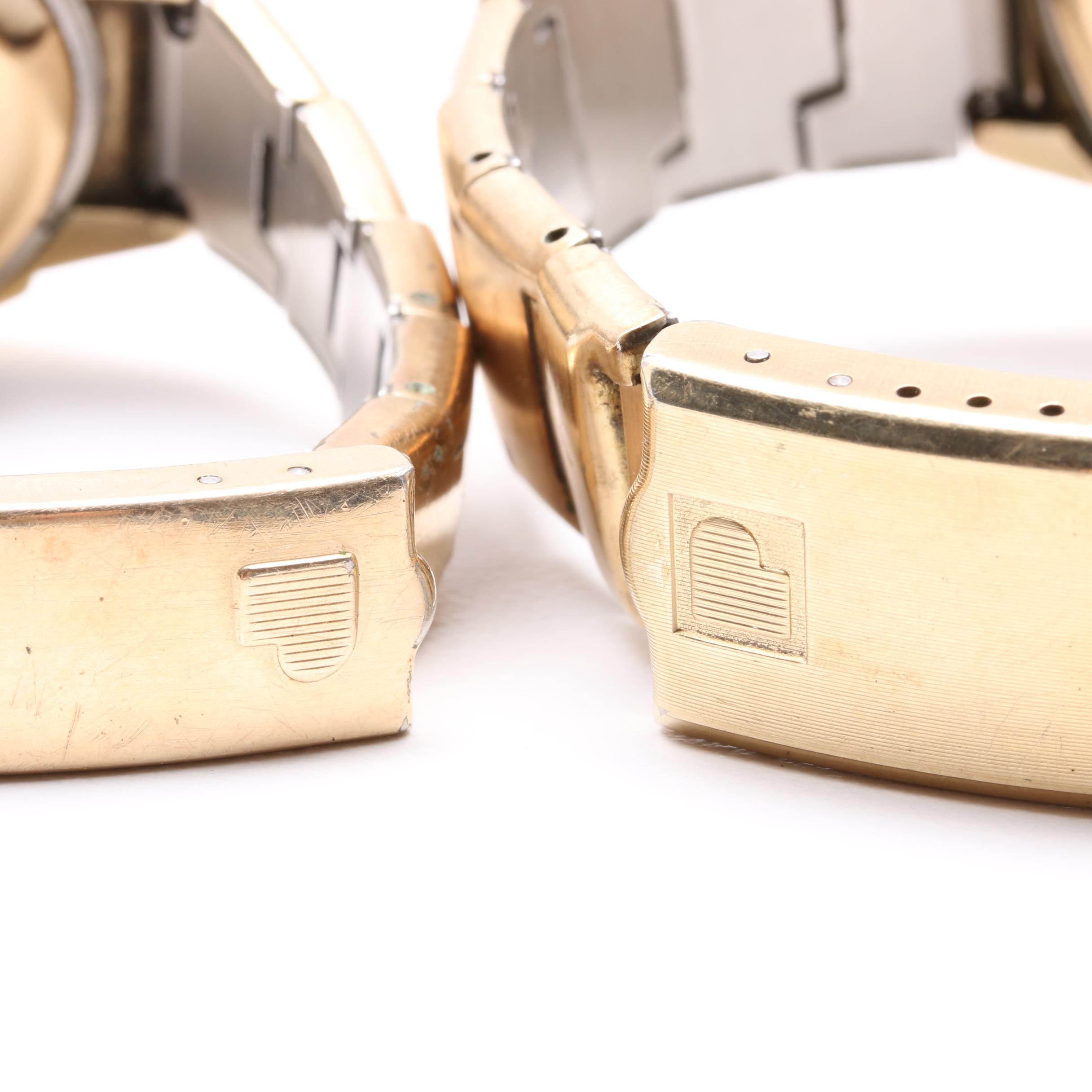 Pulsar Gold Tone L.E.D. Time Computer Watch Selection