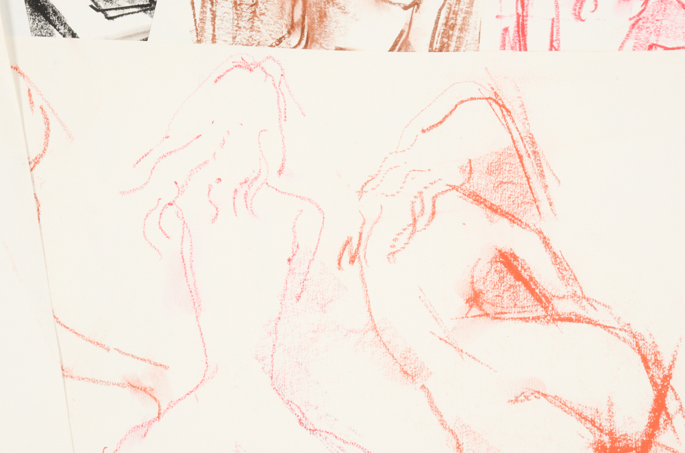 Collection of Peter Collins Nude Figure Drawings