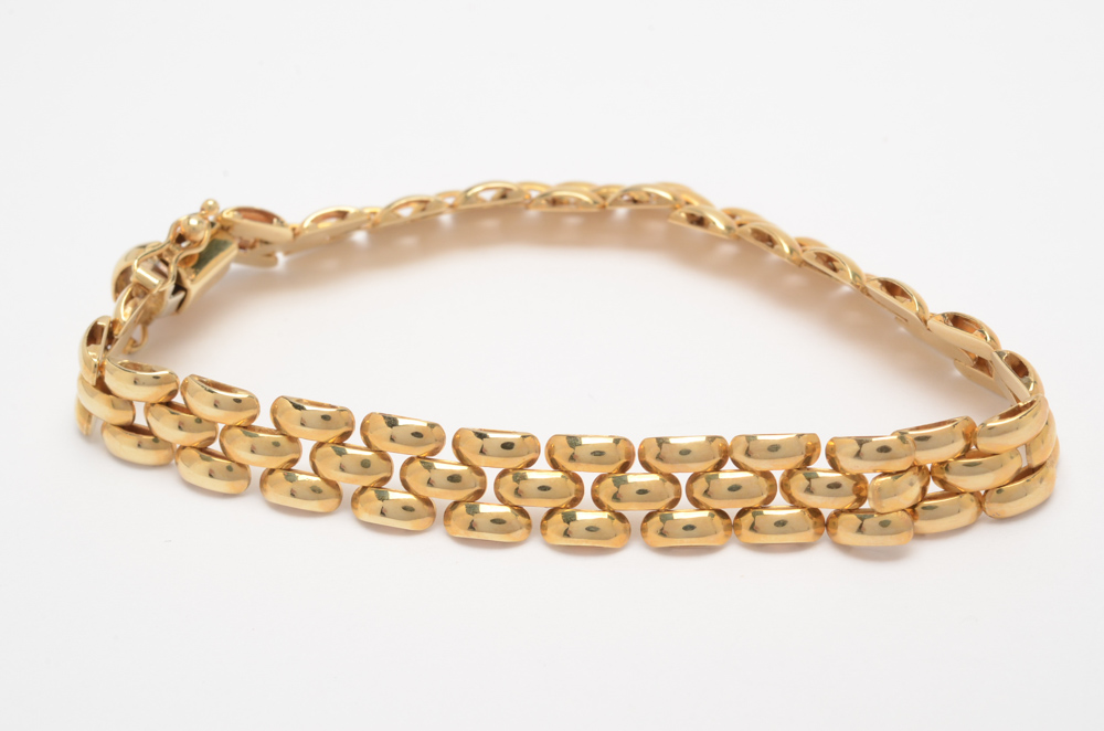 14K Yellow Gold Bracelet