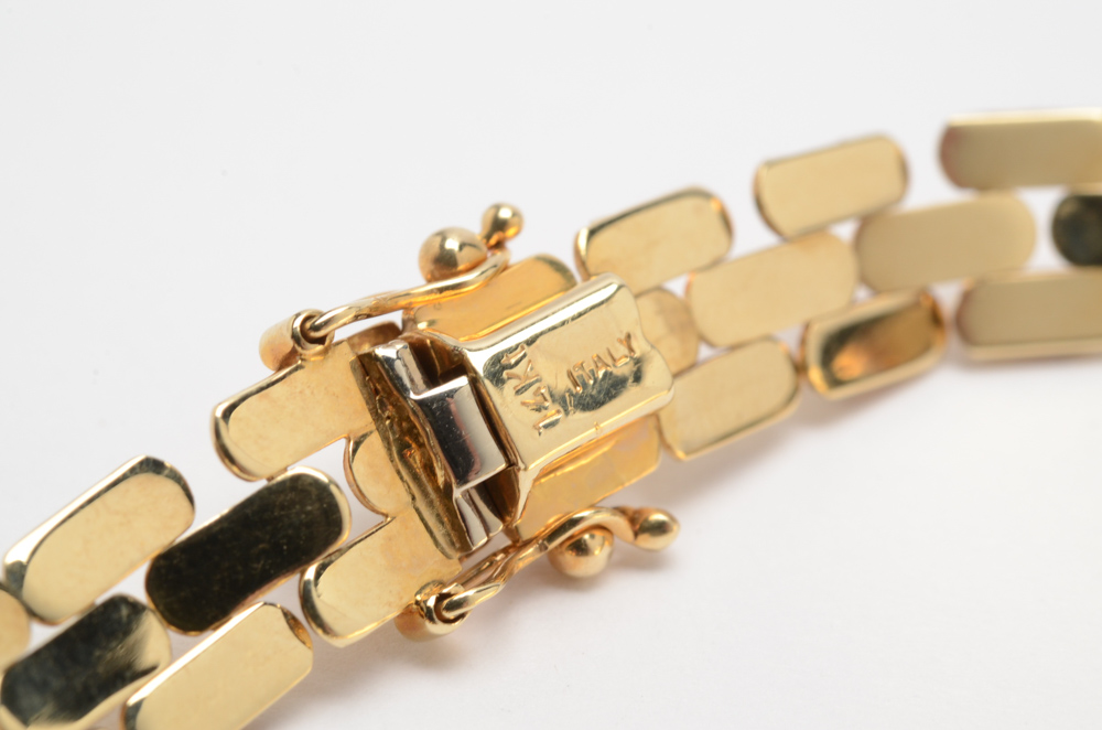 14K Yellow Gold Bracelet