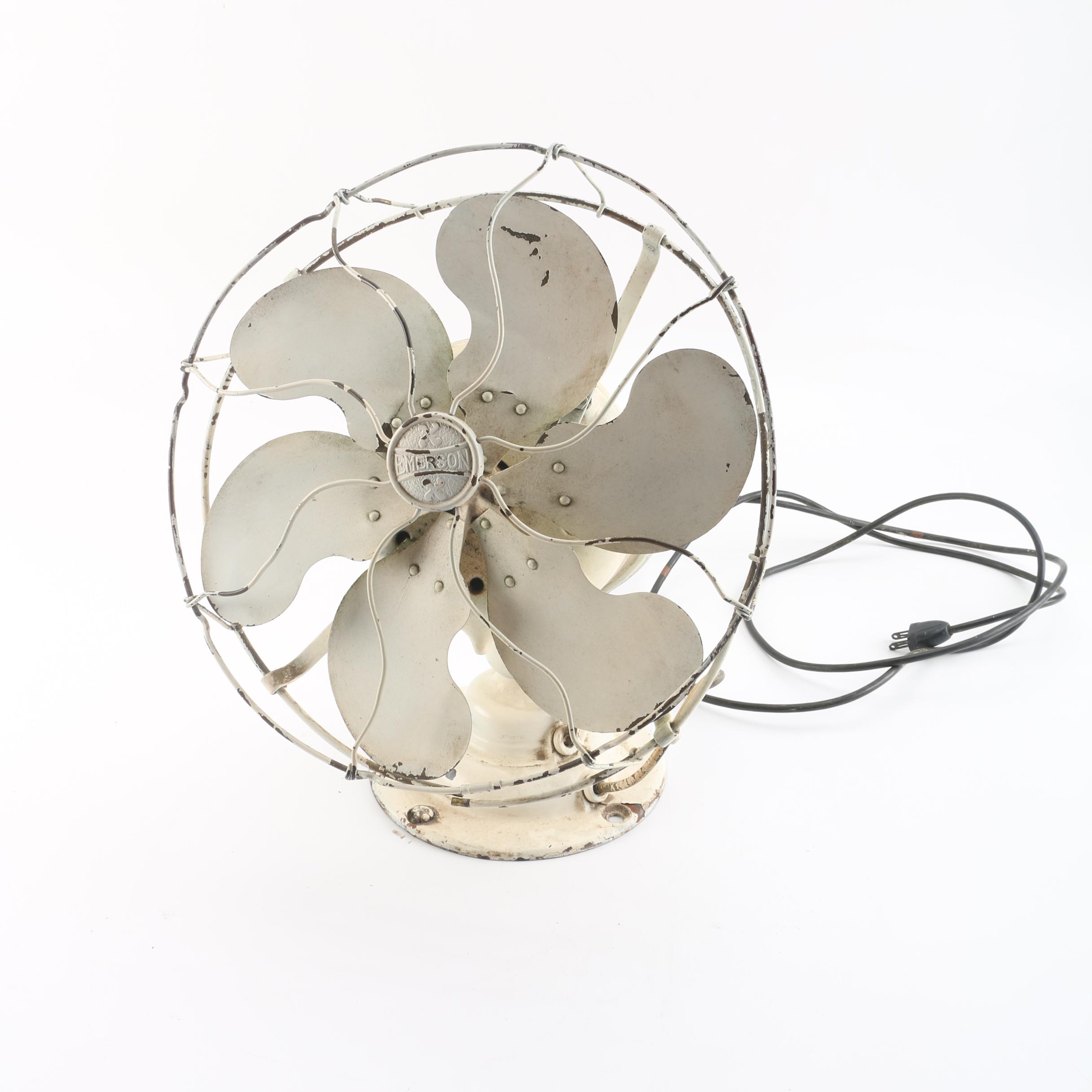 Emerson Vintage Portable Industrial Fan