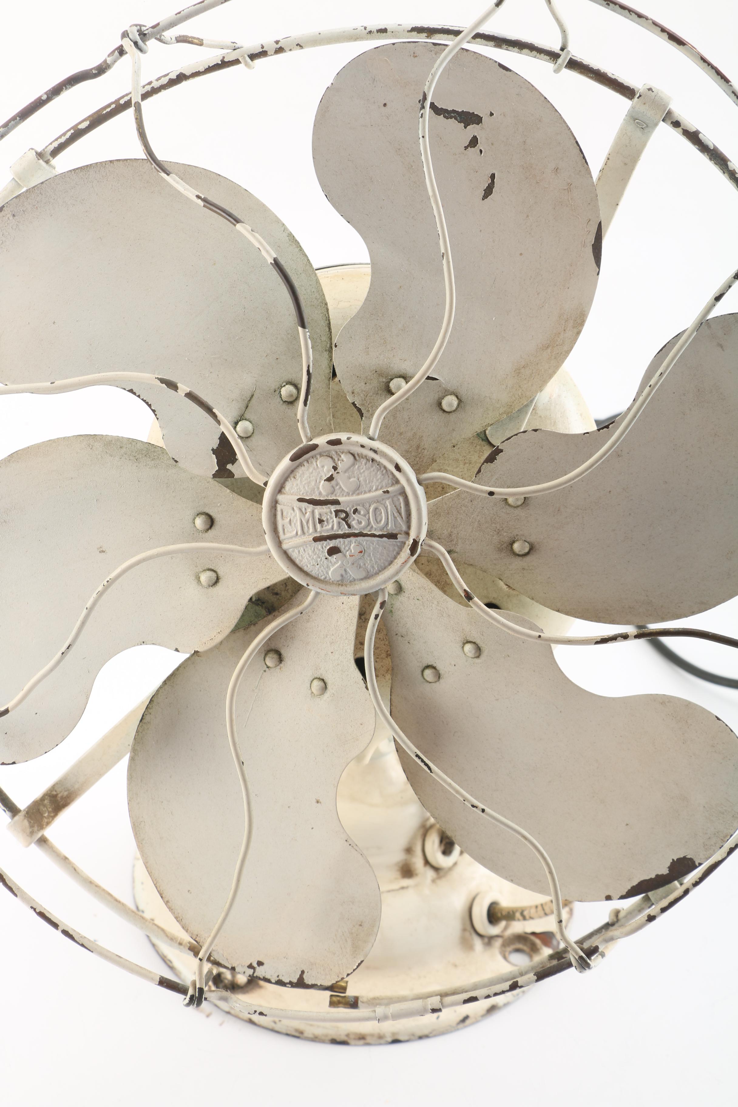 Emerson Vintage Portable Industrial Fan