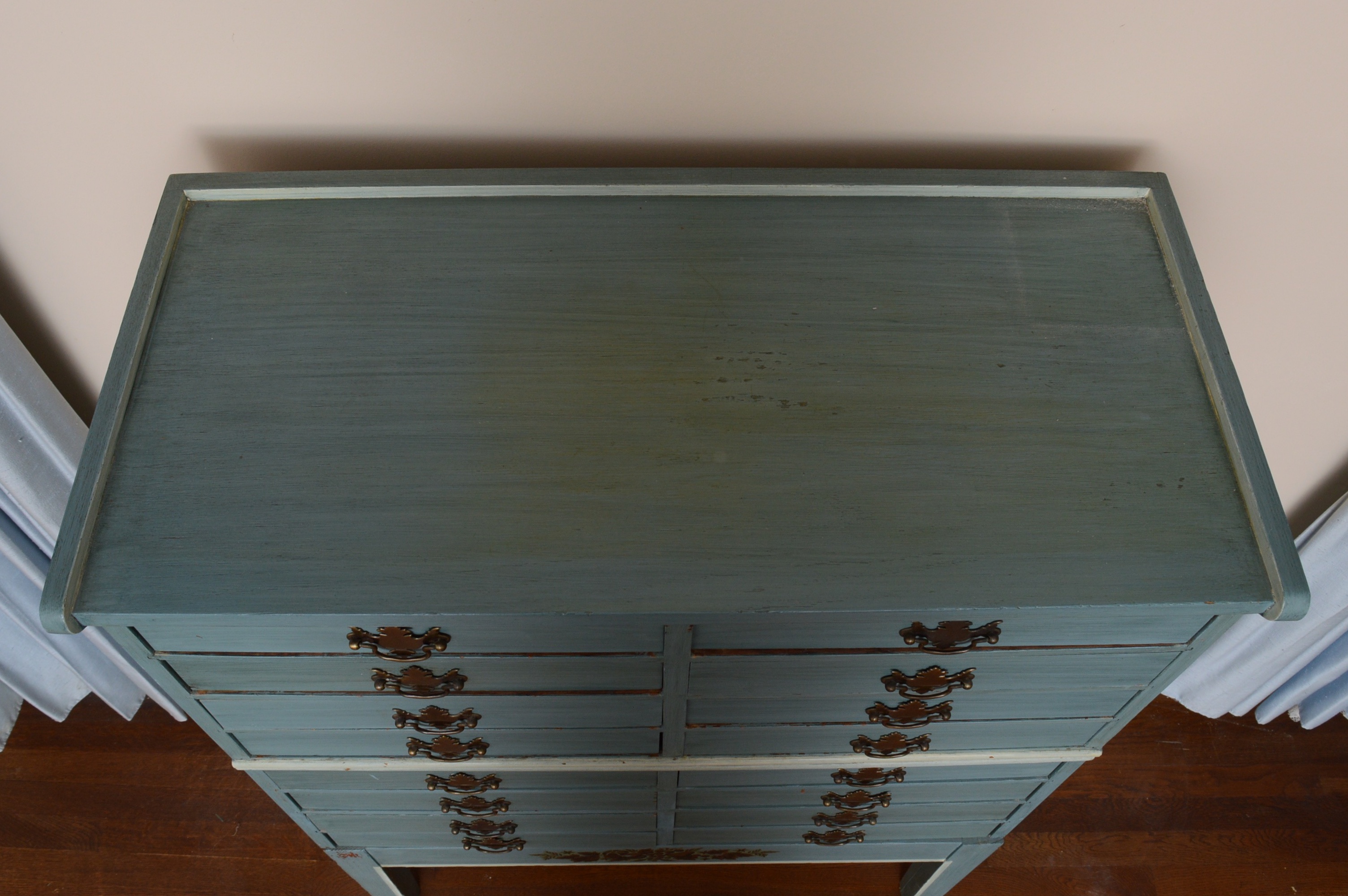 Tall Apothecary Chest