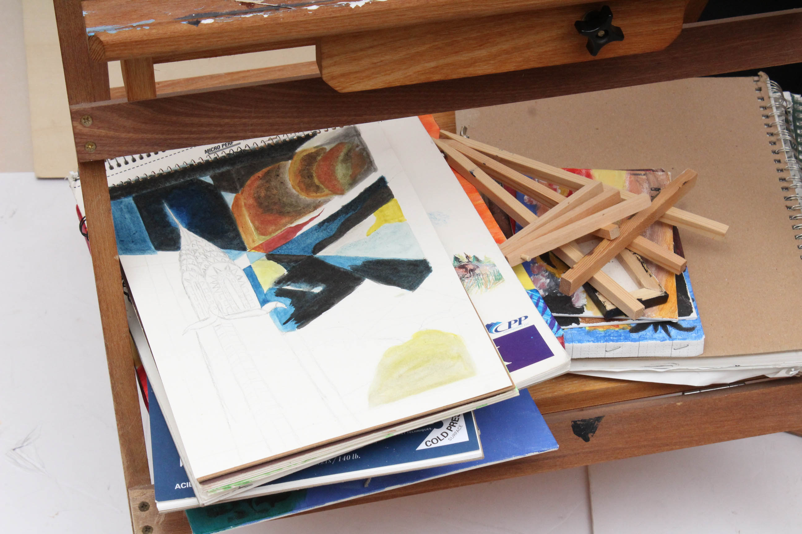 Portable Easels and Art Supplies