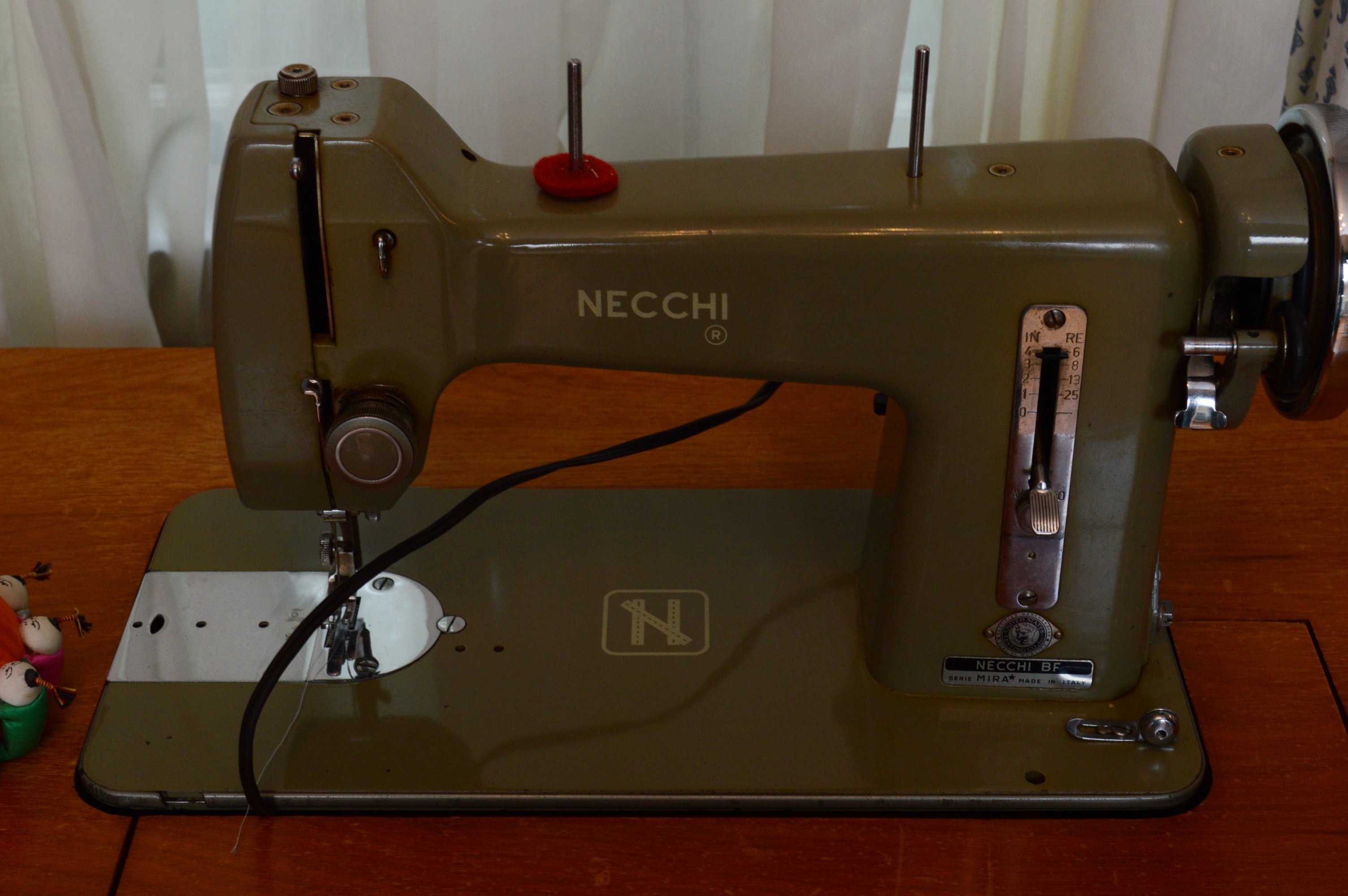Necchi Sewing Machine with Table