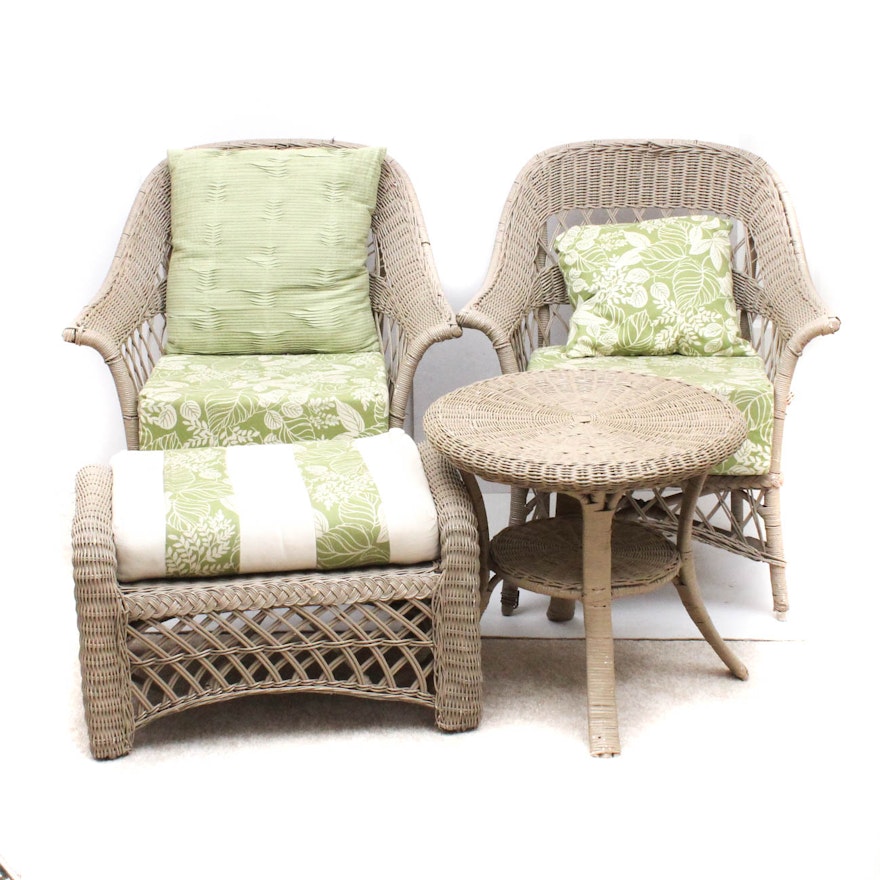 Woven Cord Patio Chairs