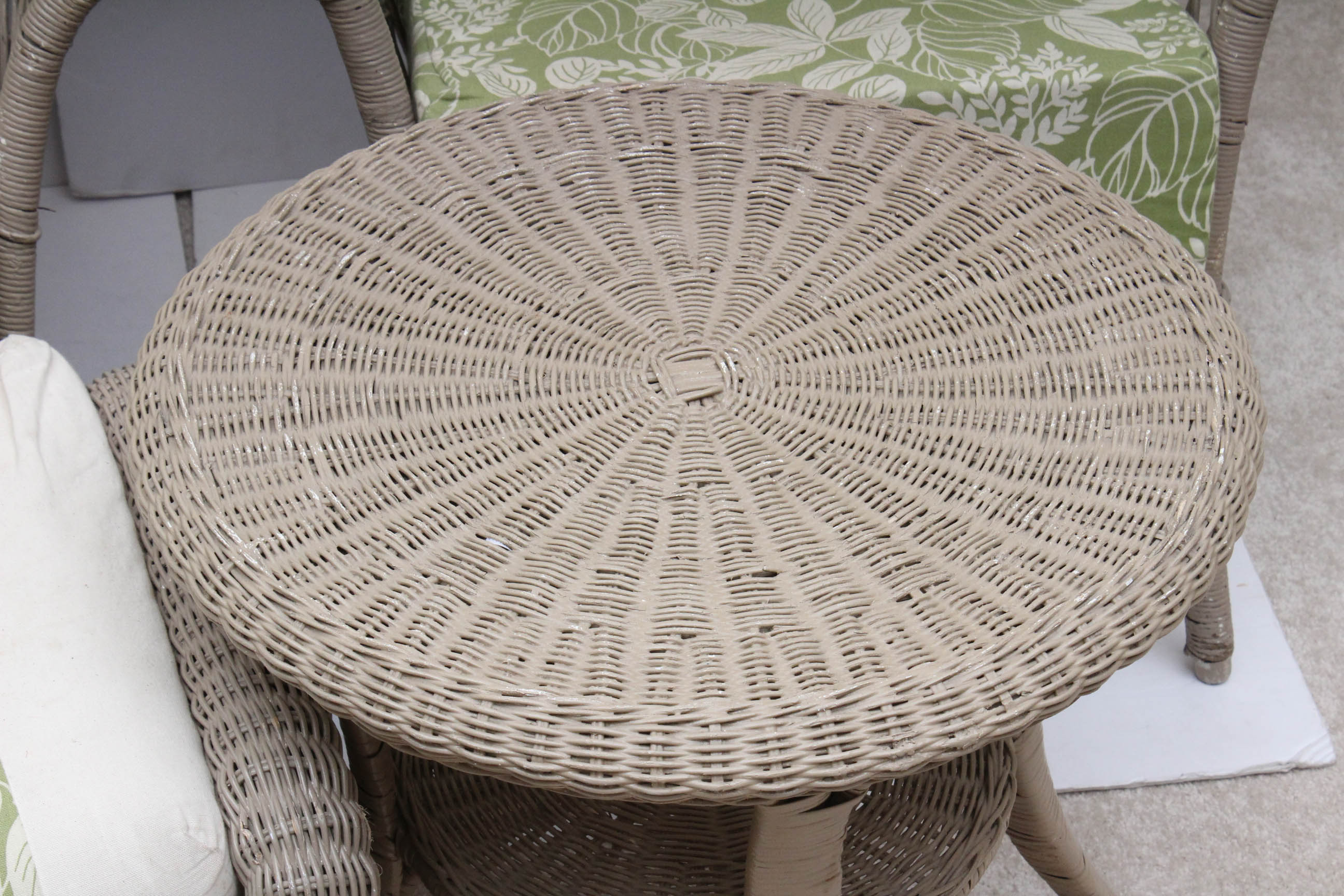 Woven Cord Patio Chairs
