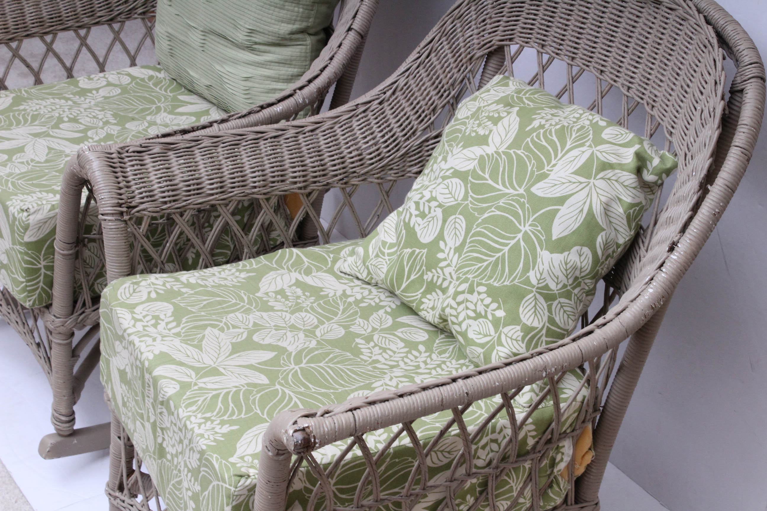 Woven Cord Patio Chairs