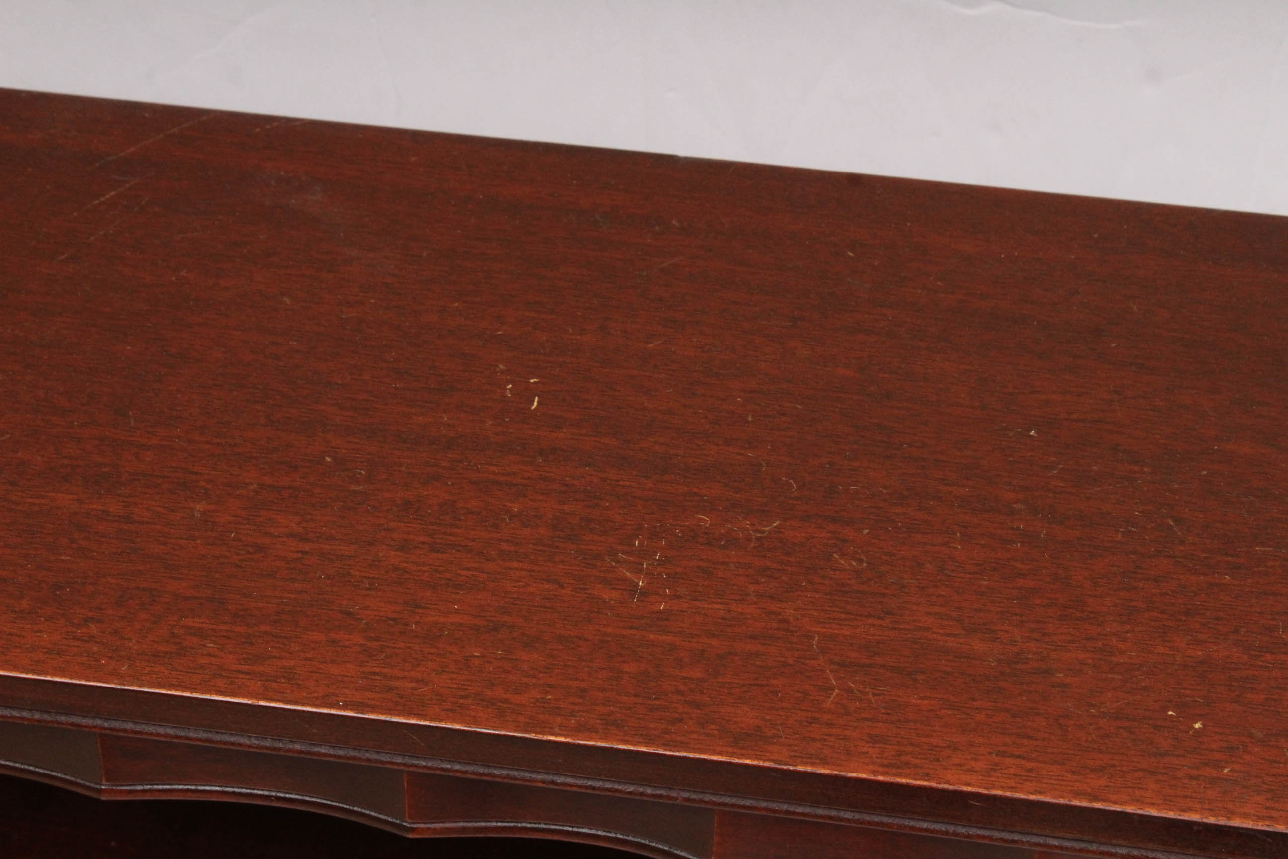 Mahogany Bookshelves