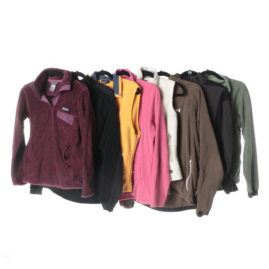 Women's Fleece Jackets and Vests Including Patagonia and The North Face