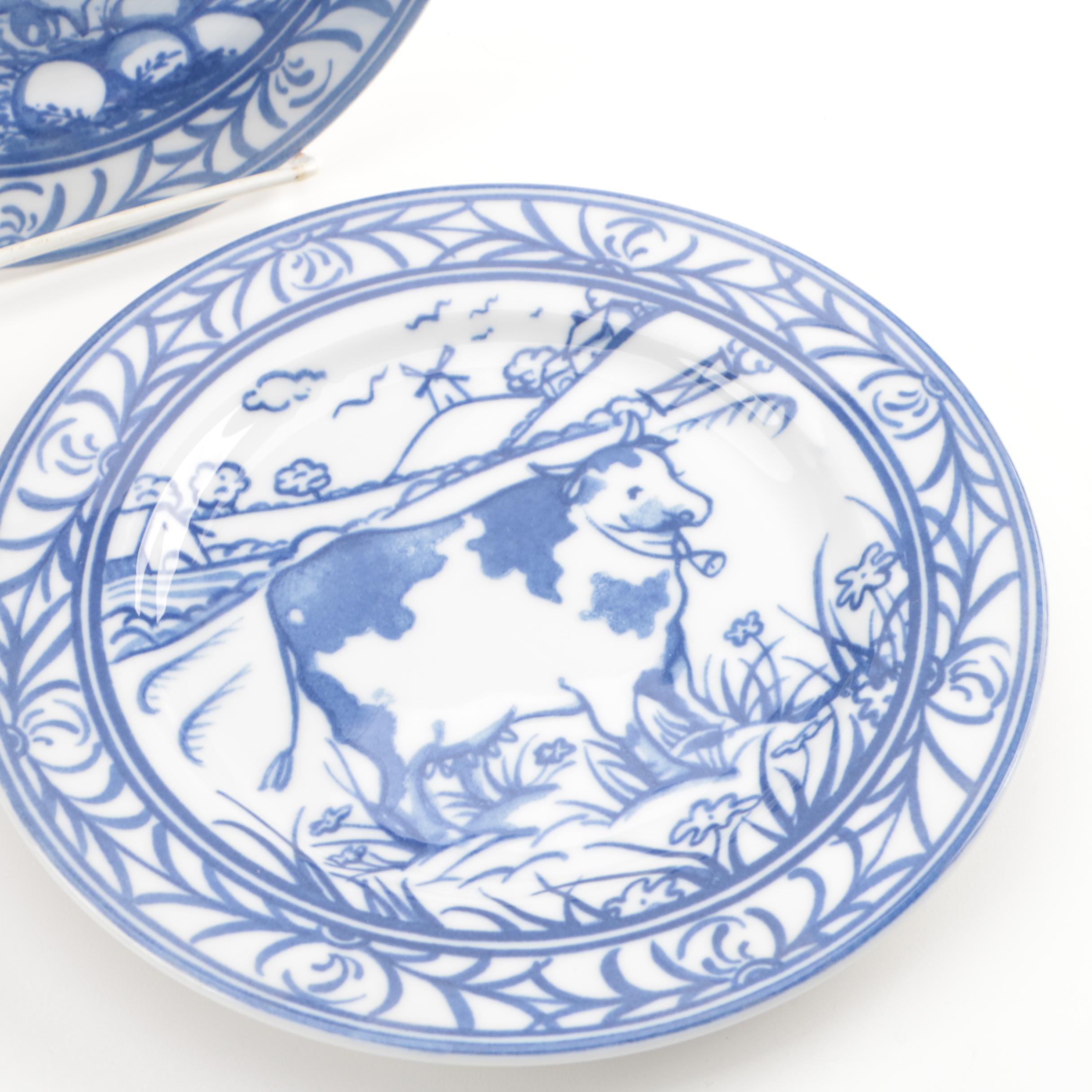 Williams-Sonoma "Brittany" Salad Plate Set