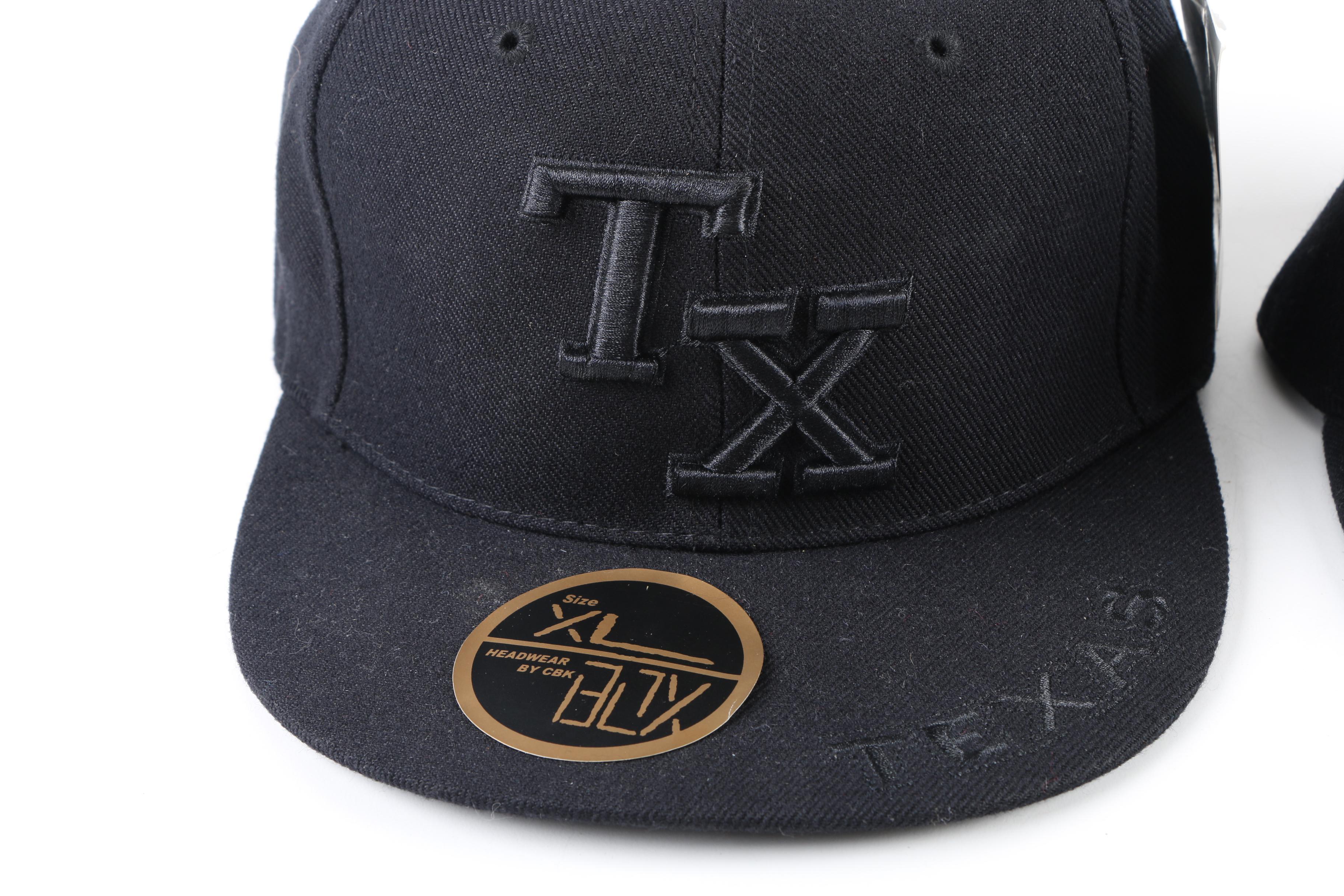 Men's Box Headwear and Leader Texas Baseball Caps