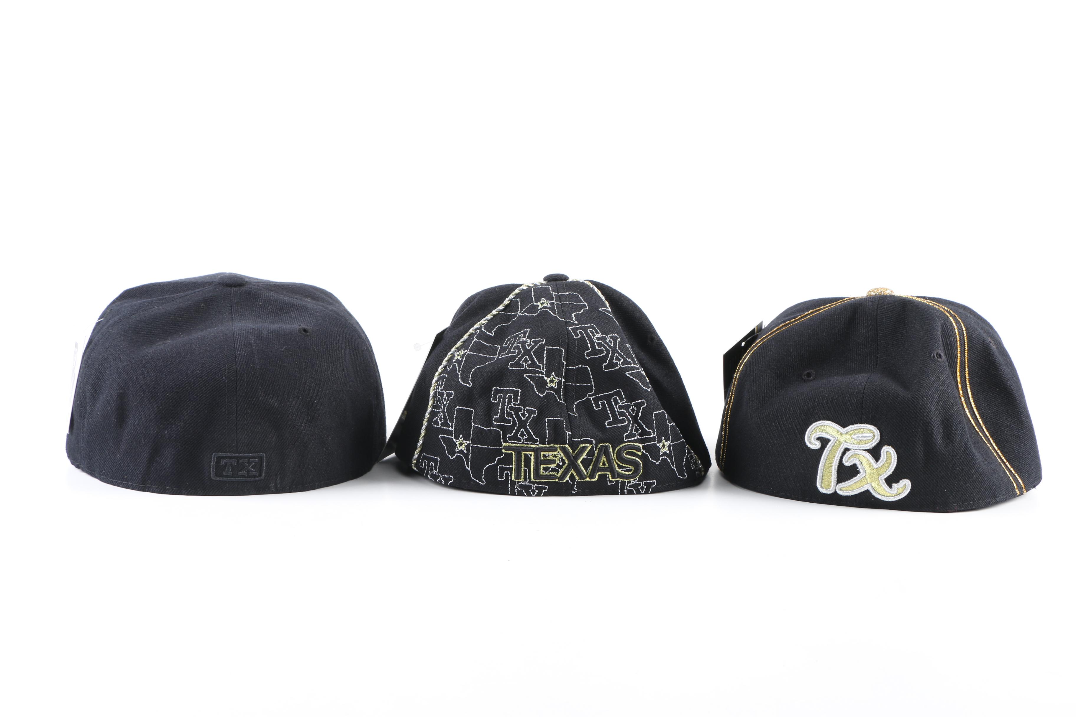 Men's Box Headwear and Leader Texas Baseball Caps