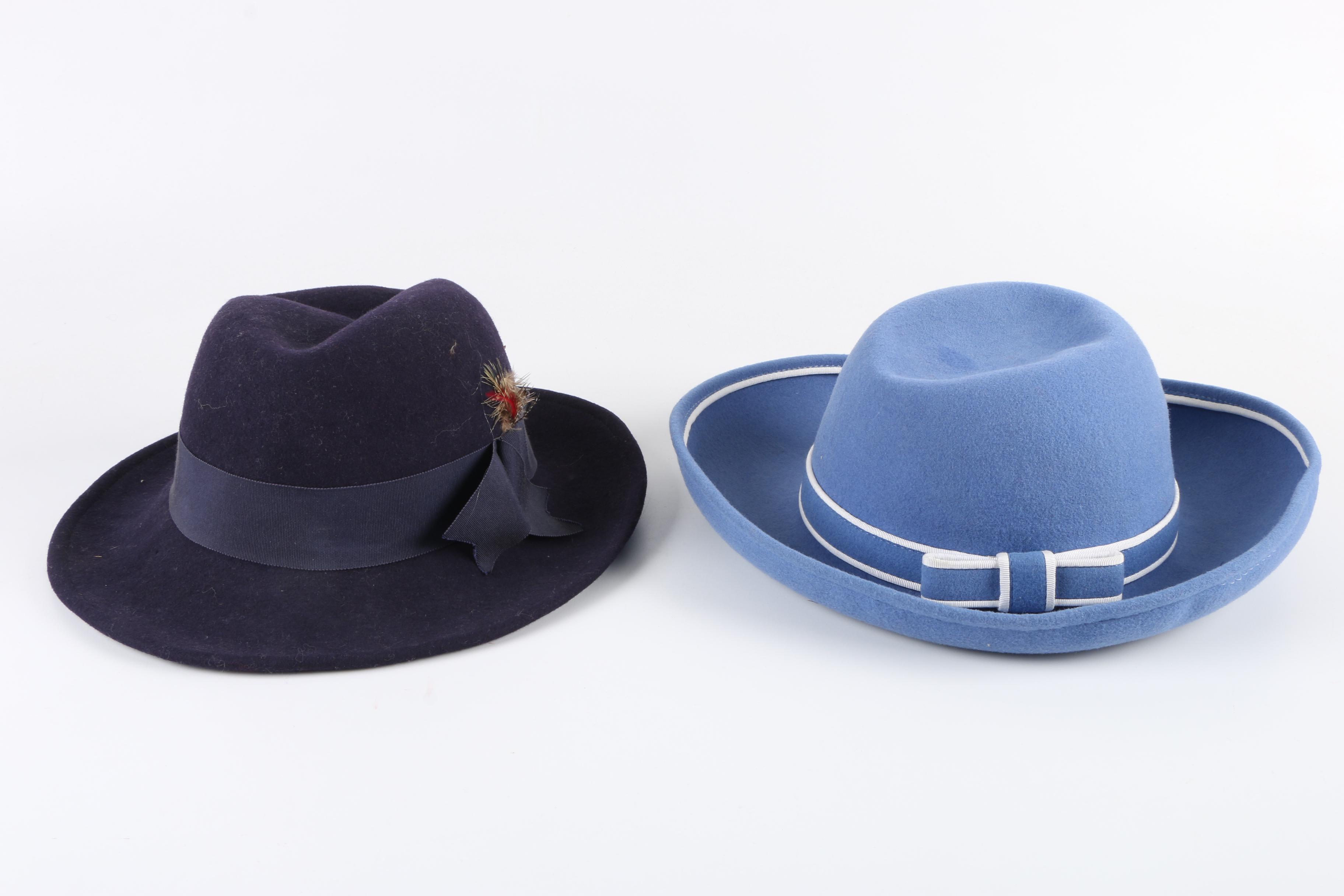 Vintage Hats Including Mr. Charles, Sandra New York, Neiman Marcus and Betmar