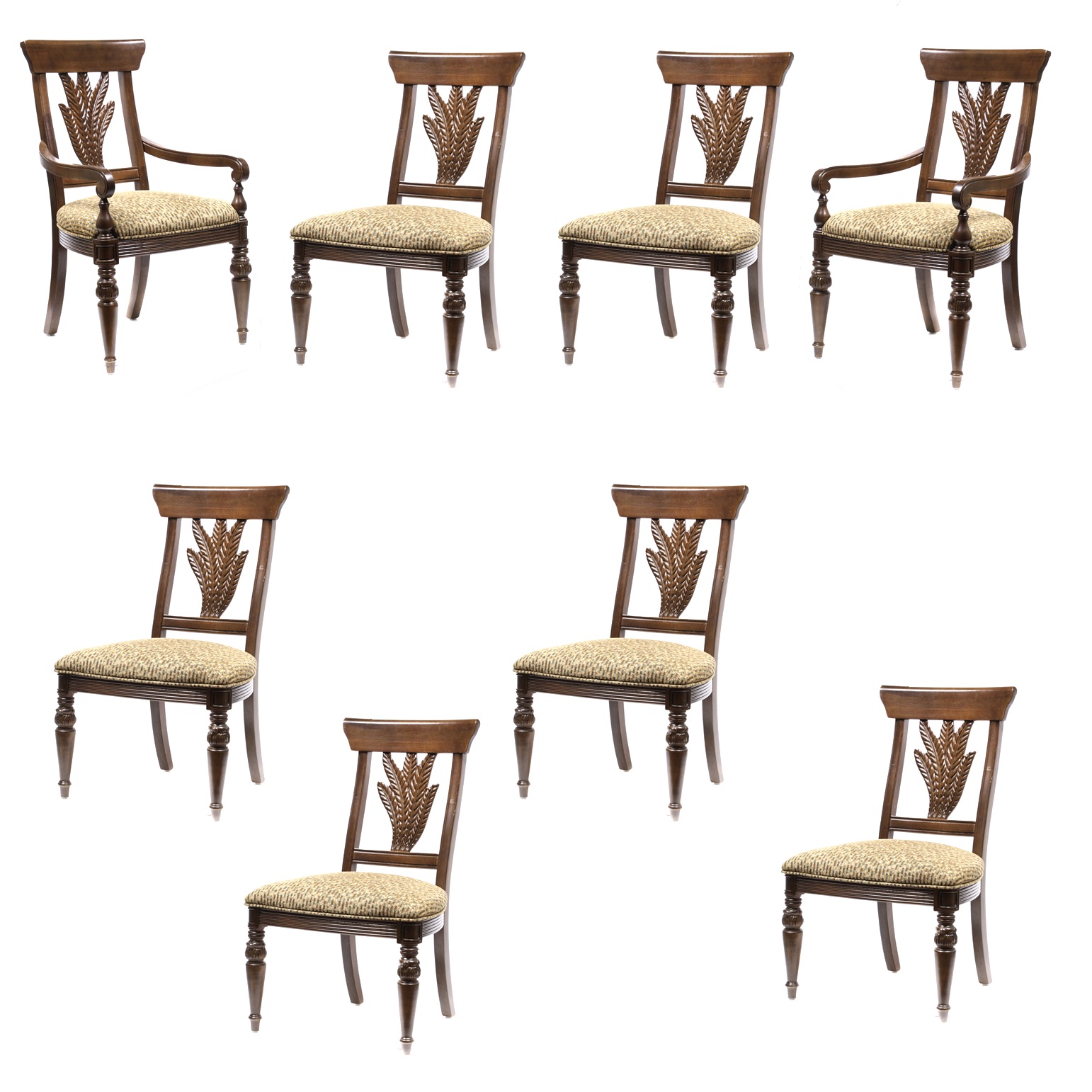 Thomasville "Ernest Hemingway" Collection Dining Chairs