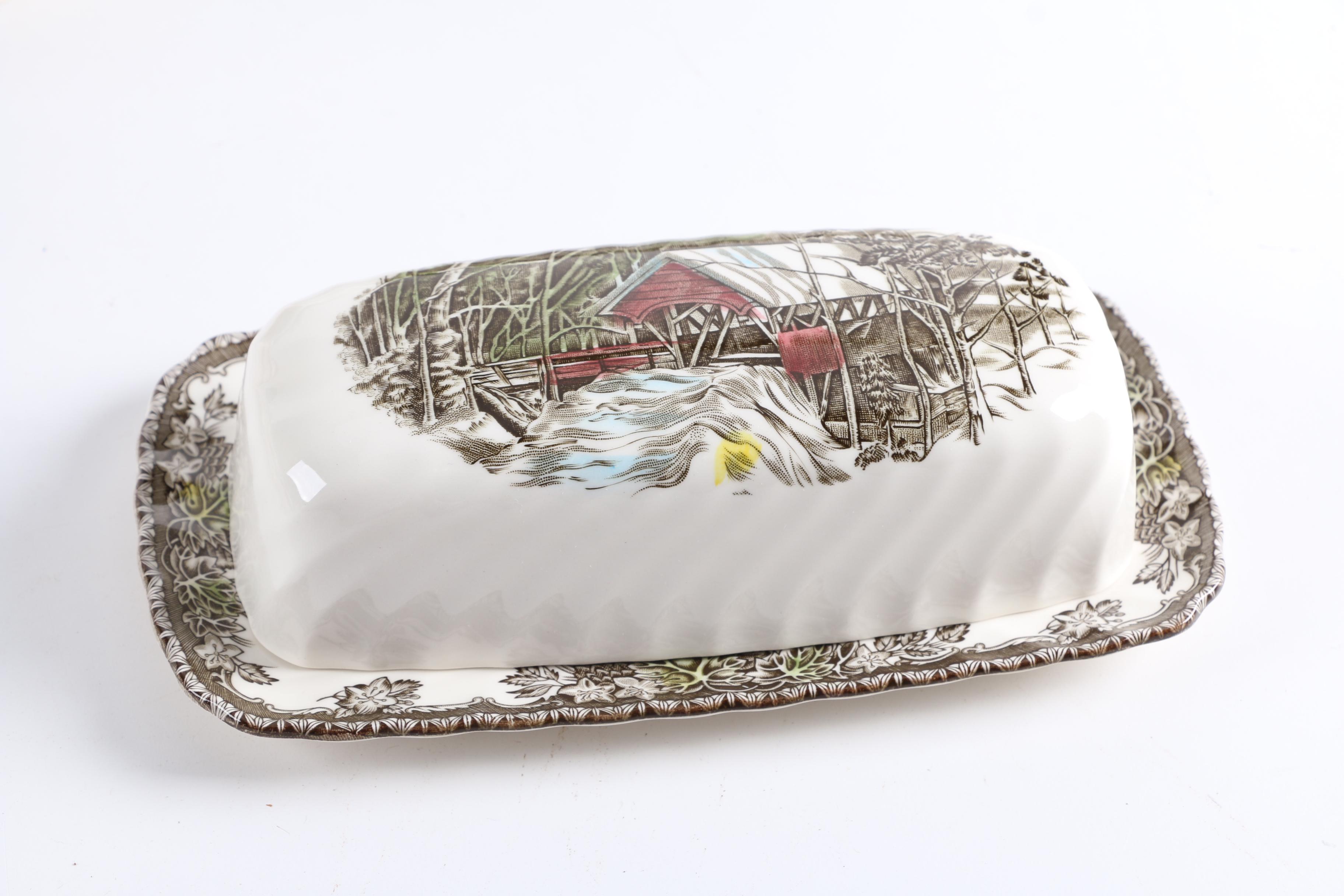 Johnson Brothers "Friendly Village" Earthenware Serveware