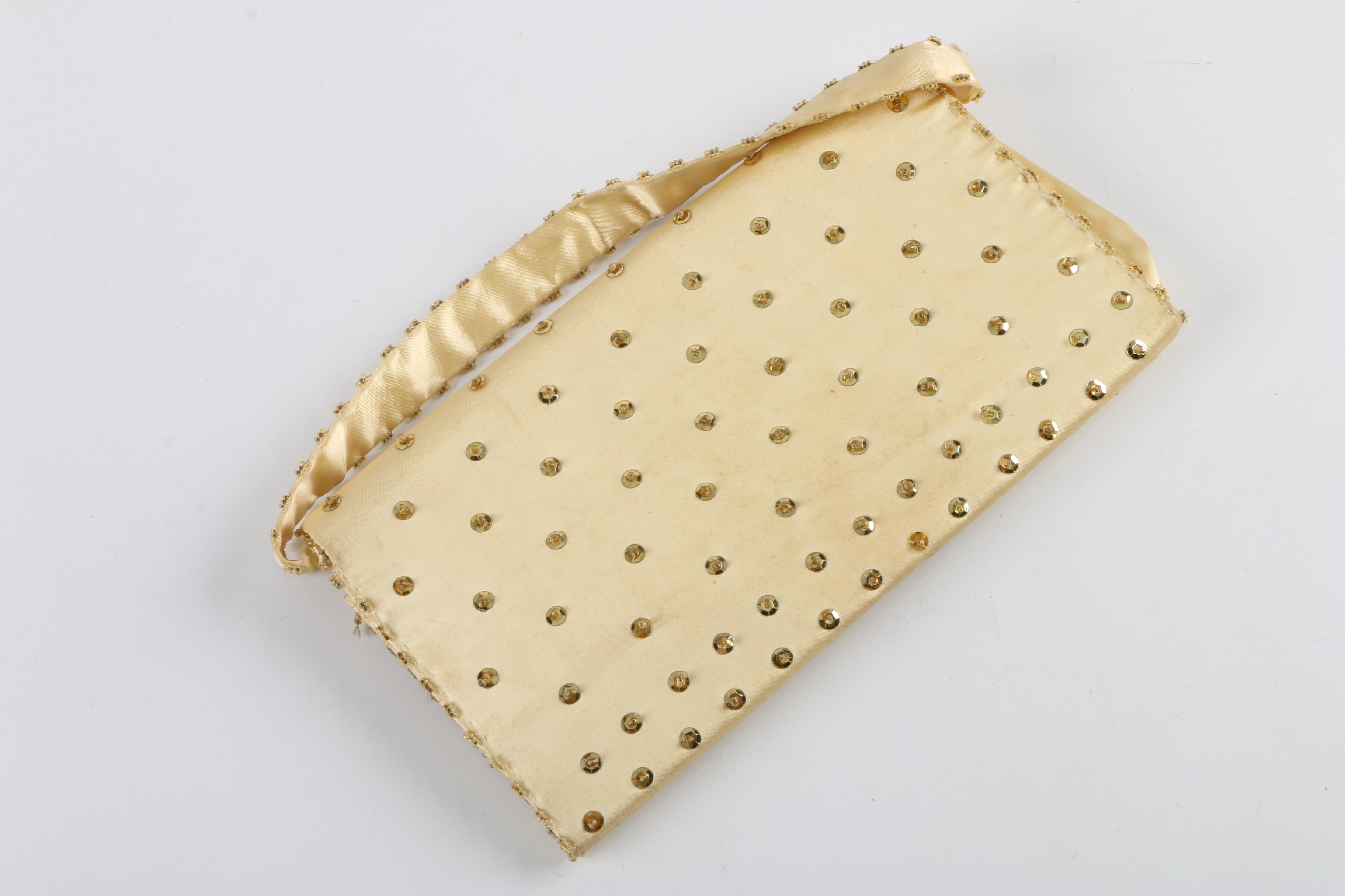 Vintage Evening Bags Featuring Starlite Metalwork Embroidery and Beading