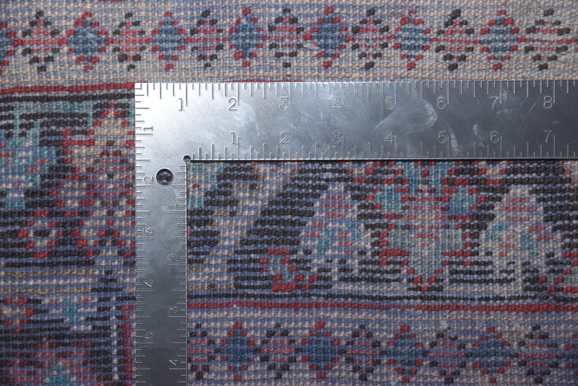 Hand-Knotted Persian Hamadan Wool Area Rug