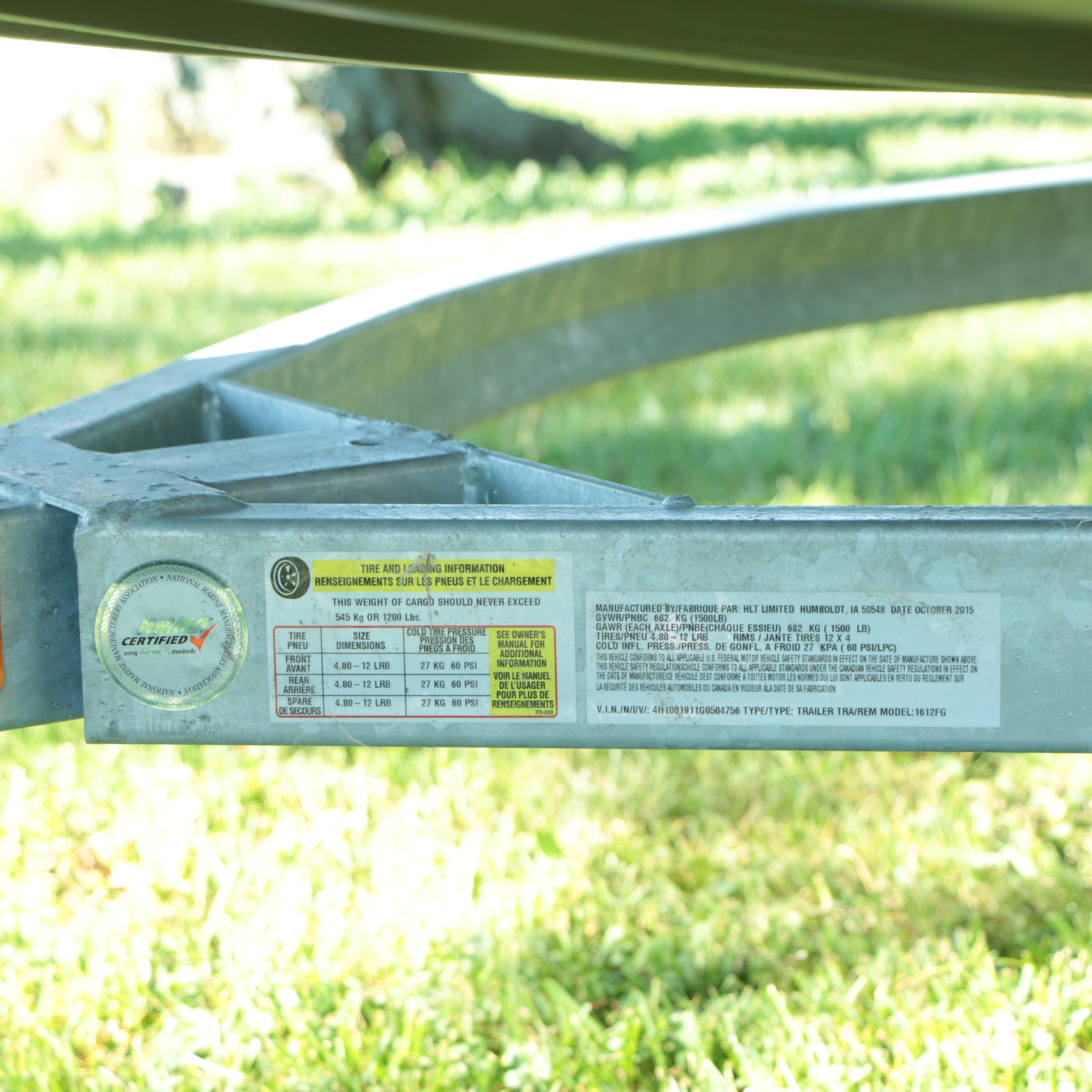 Tracker Topper 1436 Jon Boat And Yacht Club Trailer