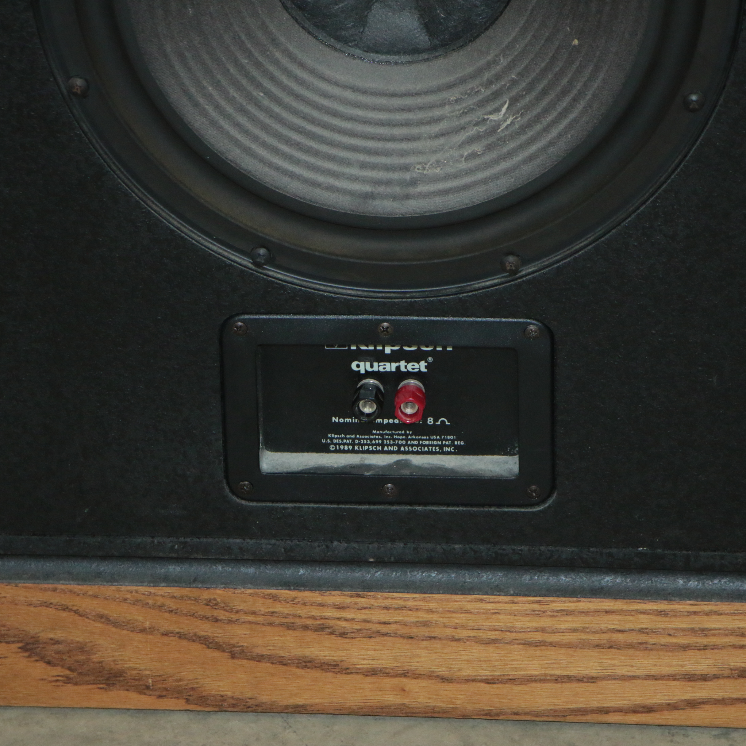 Vintage Klipsch Quartet Floorstanding Speakers