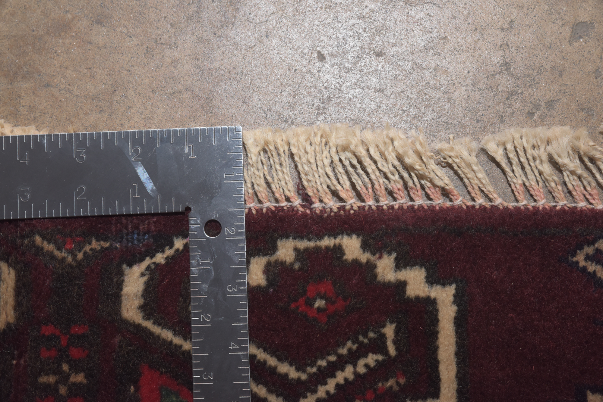 Hand-Knotted Turkish Yomut Wool Area Rug