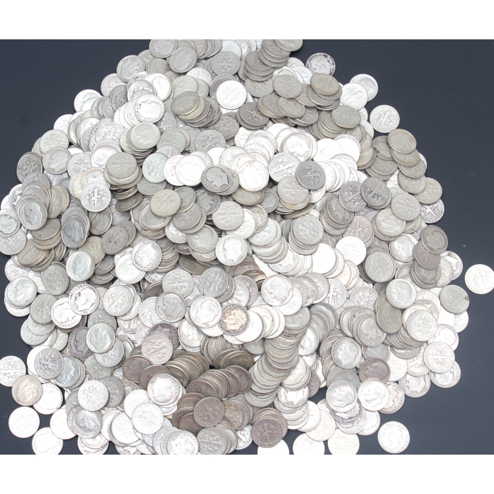 Silver Roosevelt Dimes