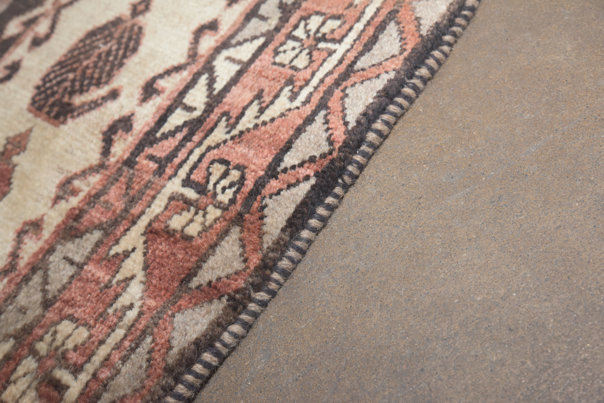 Hand-Knotted Persian Afshar Wool Area Rug