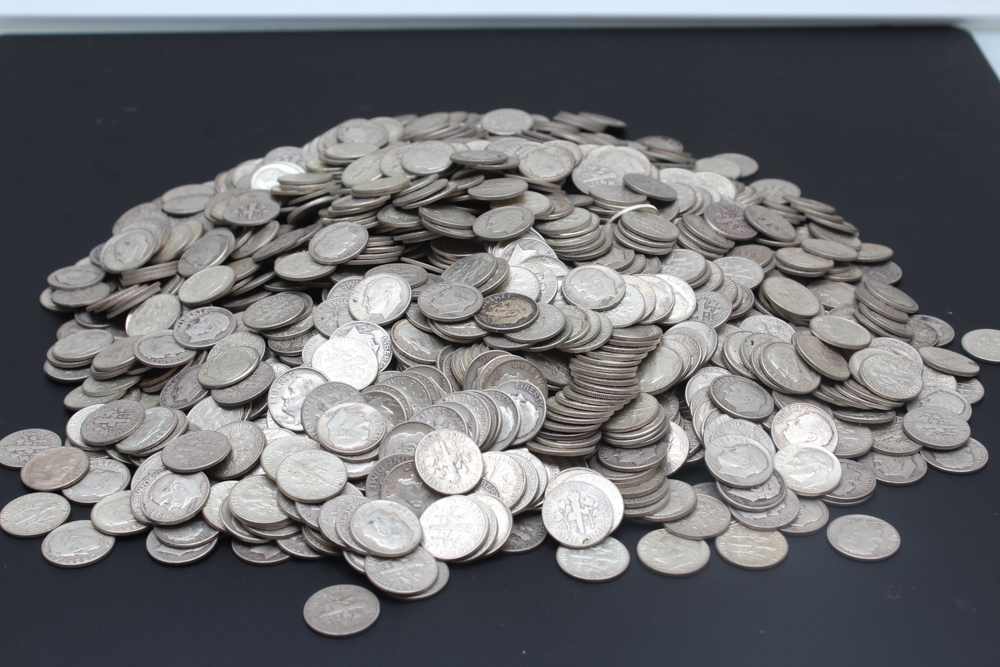 Silver Roosevelt Dimes