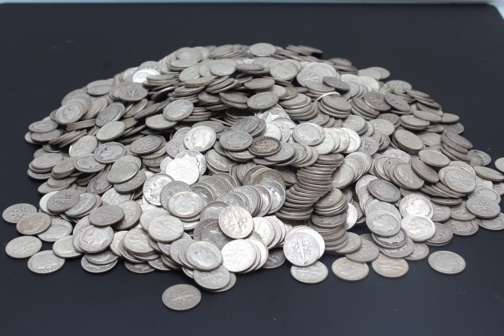 Silver Roosevelt Dimes