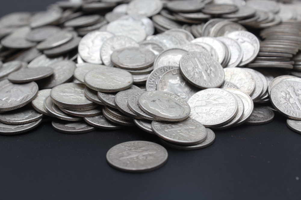 Silver Roosevelt Dimes