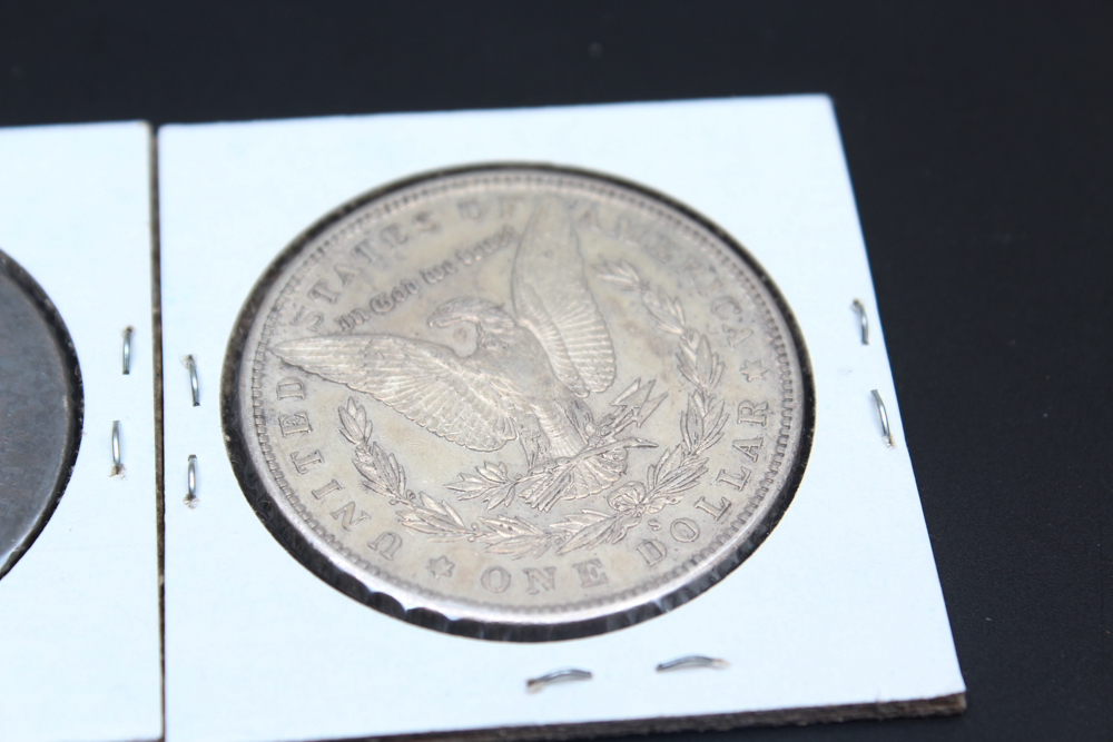 Morgan Silver Dollars from 1891-S, 1897-S and 1901