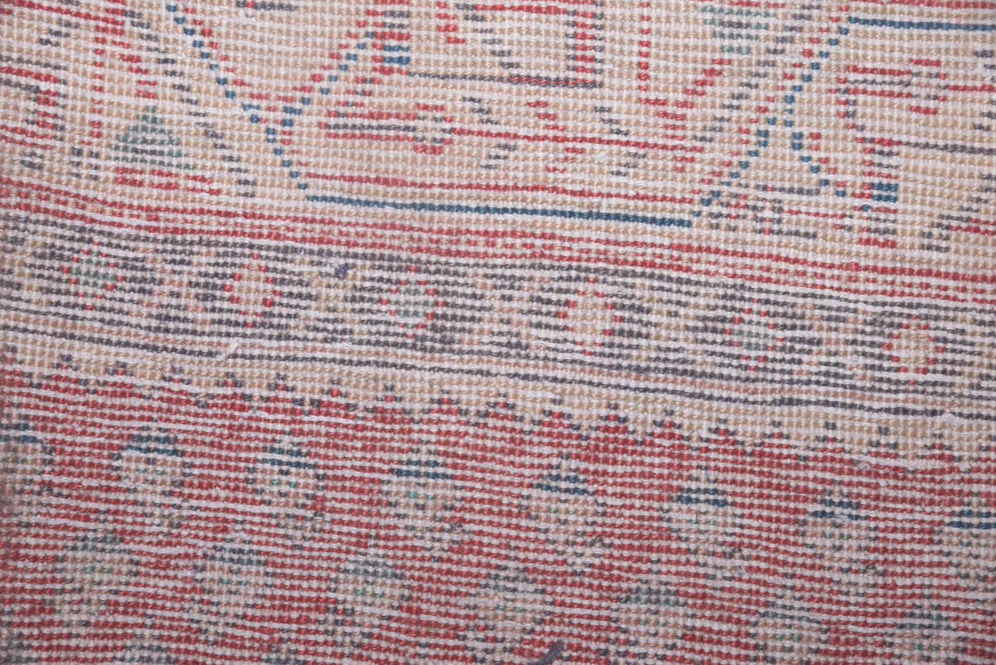 Hand-Knotted Persian Hamadan Mir-a-Boteh Wool Carpet Runner