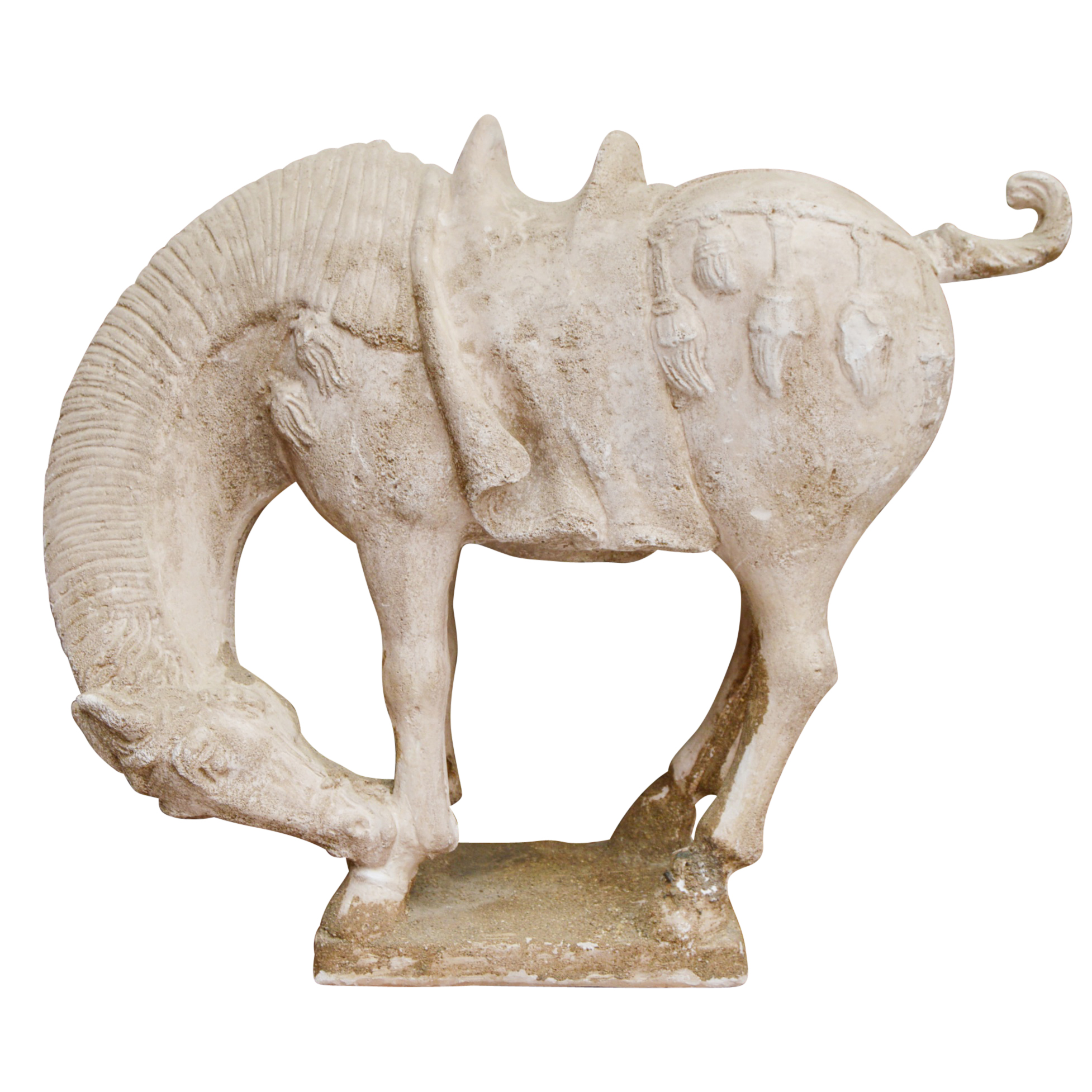 Cast Plaster Horse Attributed to Salvatore Pietra