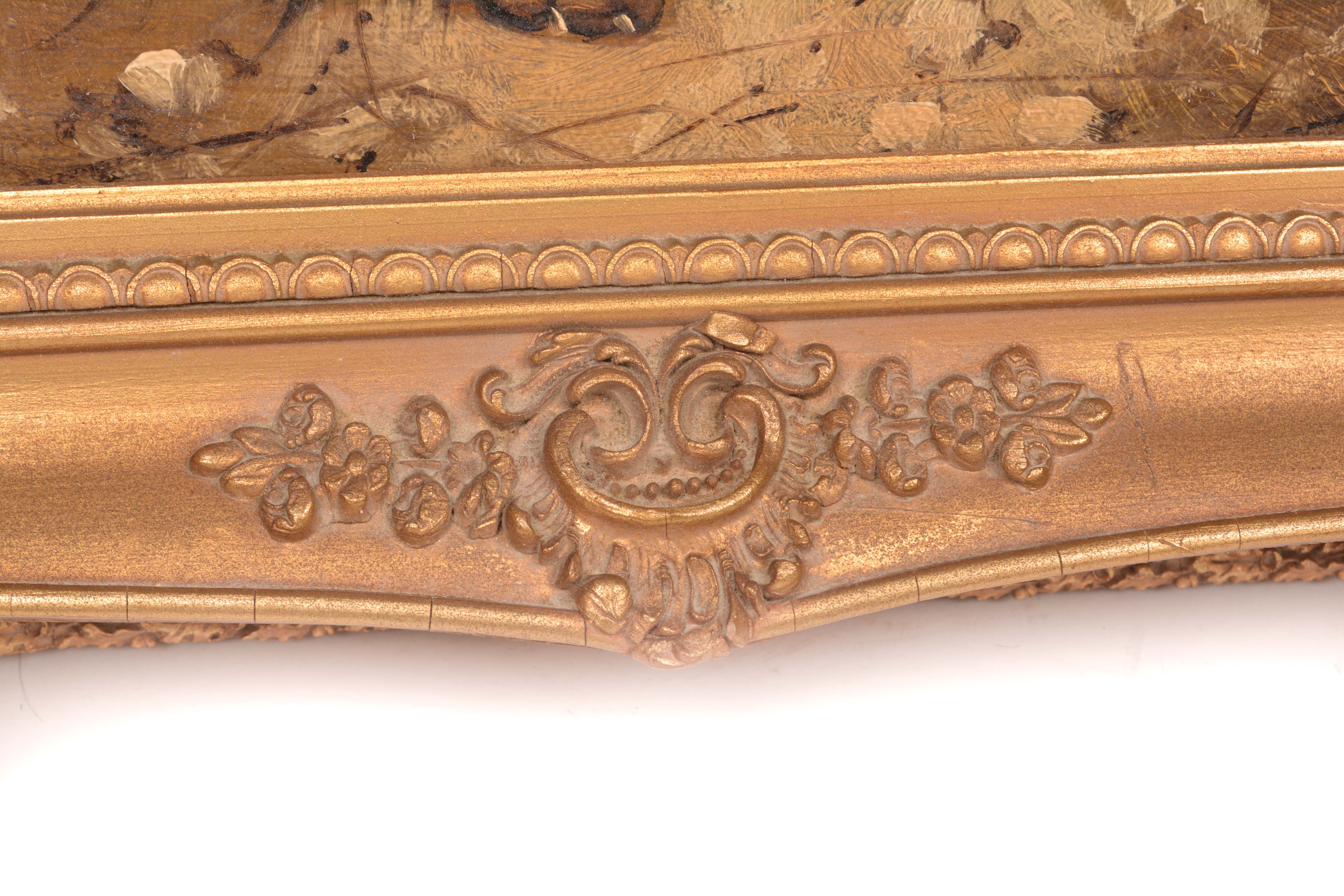 Edward Armfield Oil Painting of Dogs in Landscape