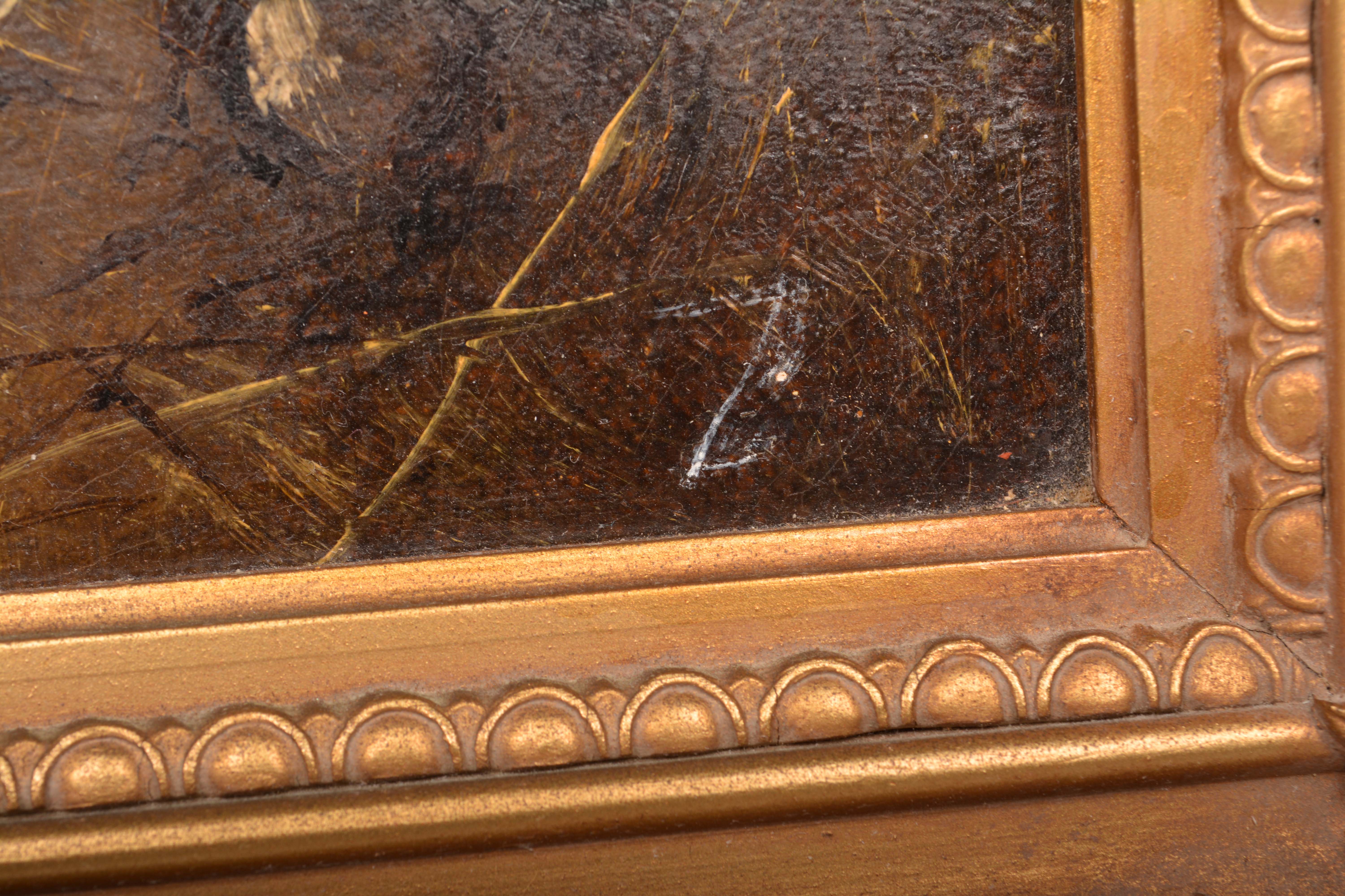 Edward Armfield Oil Painting of Dogs in Landscape