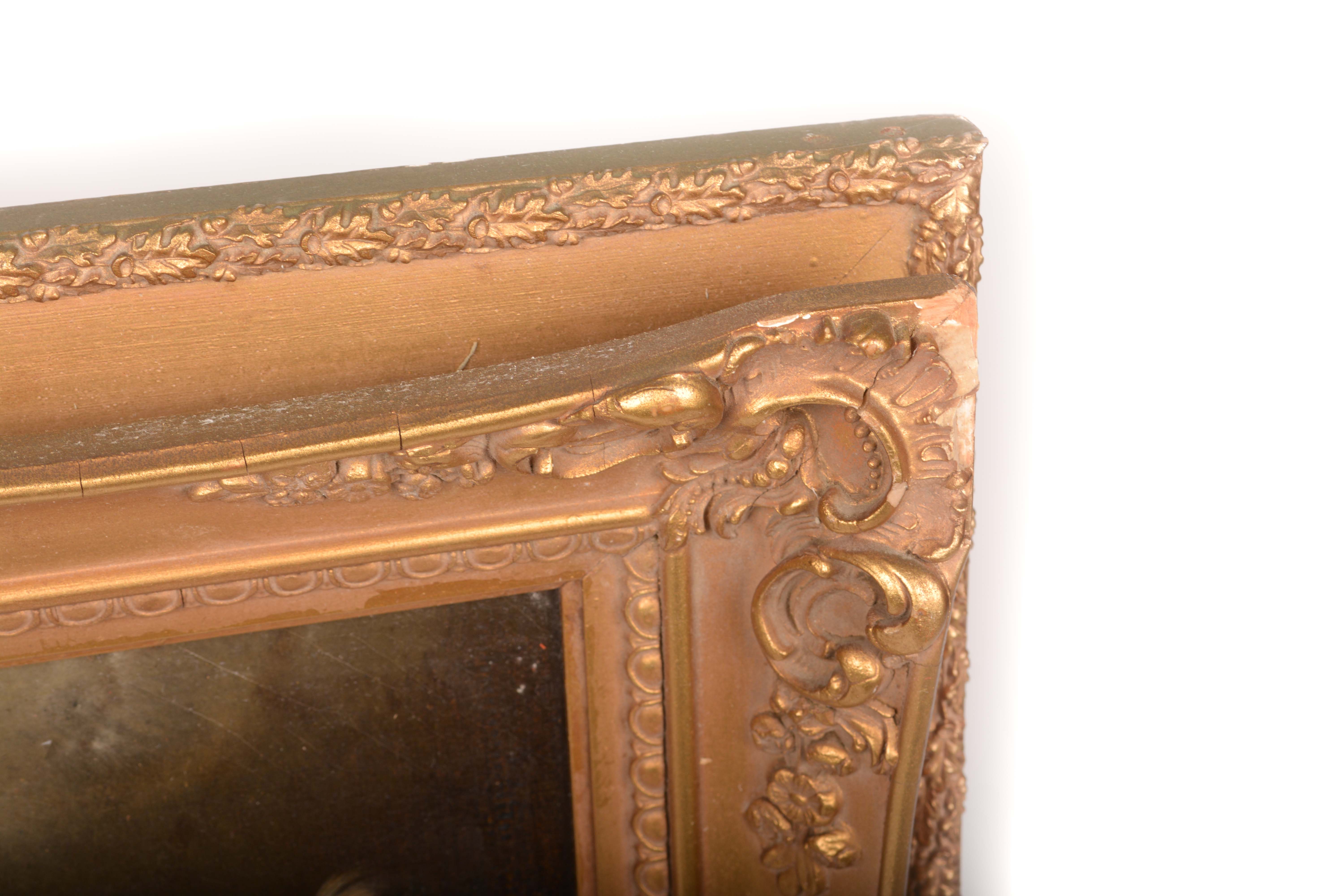 Edward Armfield Oil Painting of Dogs in Landscape