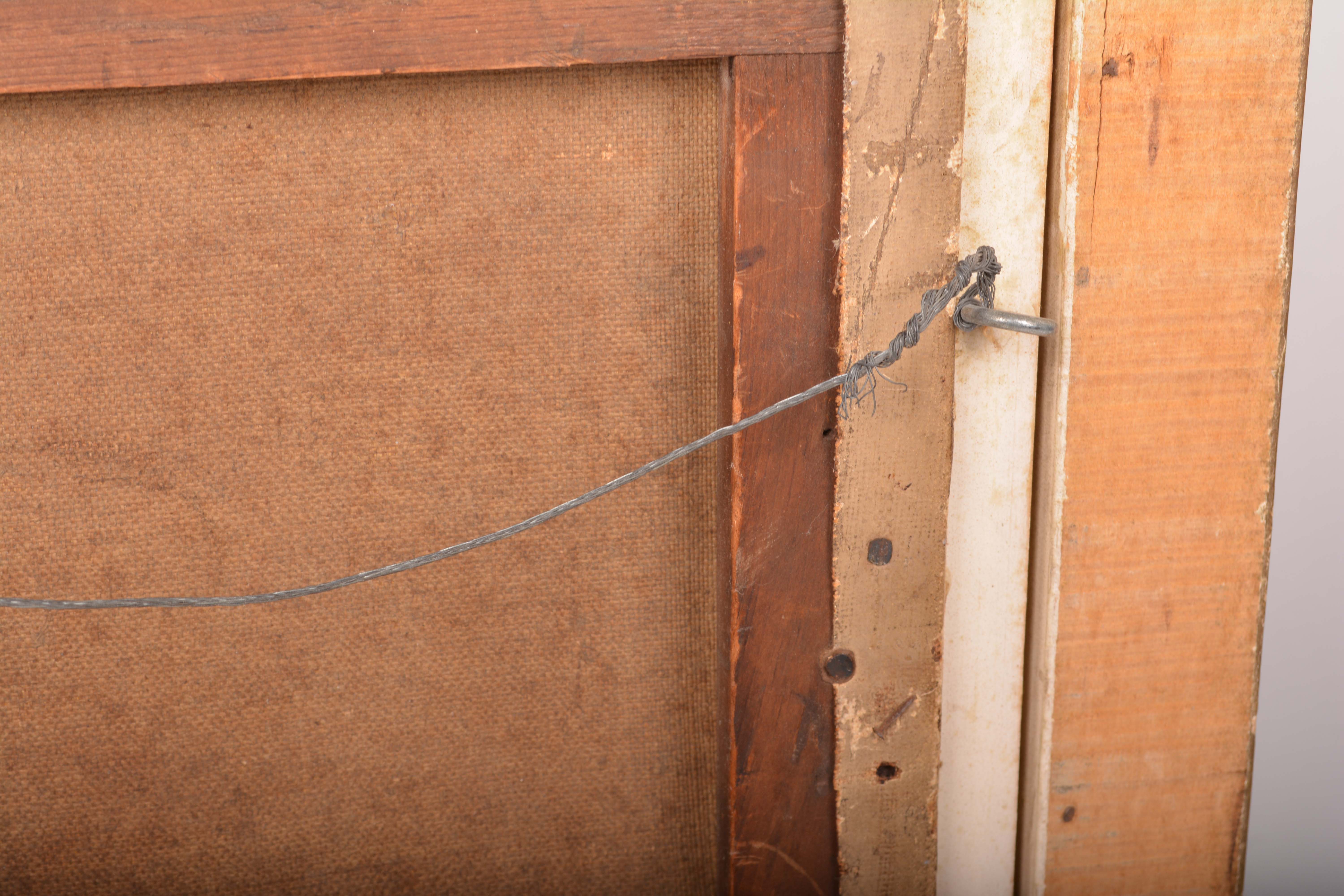 Edward Armfield Oil Painting of Dogs in Landscape