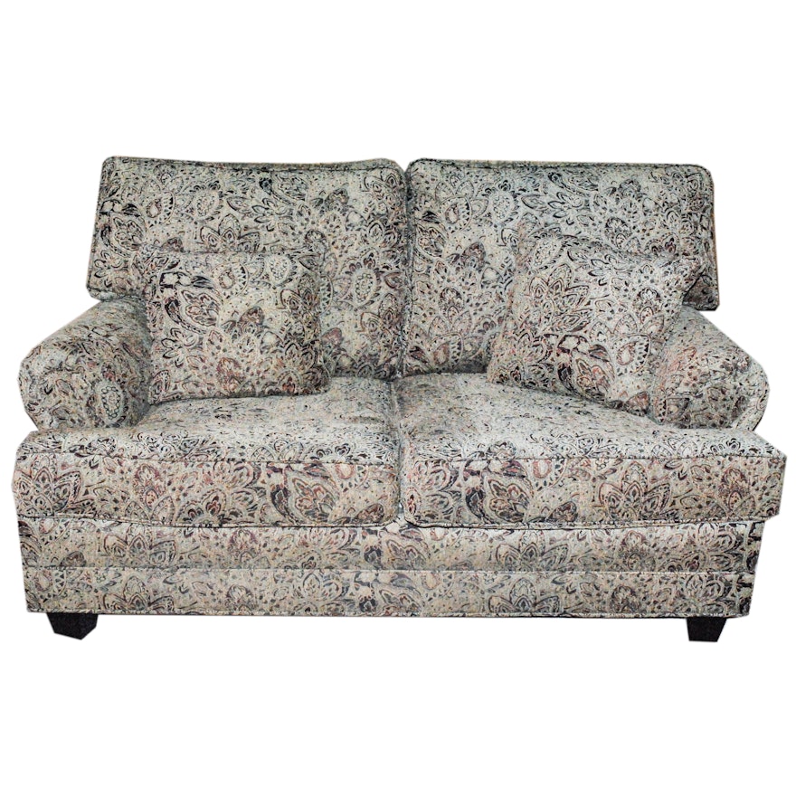 Paisley Upholstered Love Seat