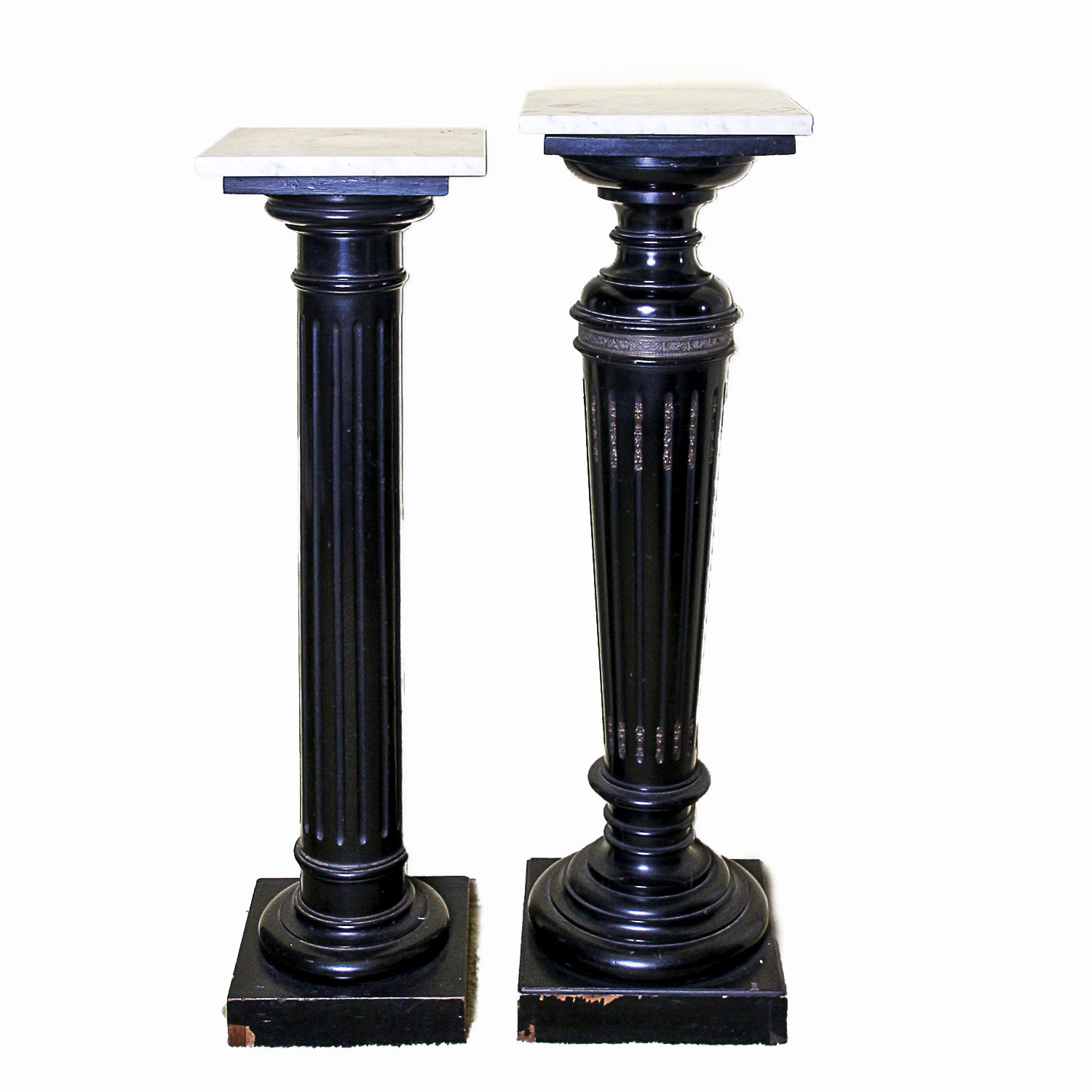Vintage Neoclassical Style Pedestals
