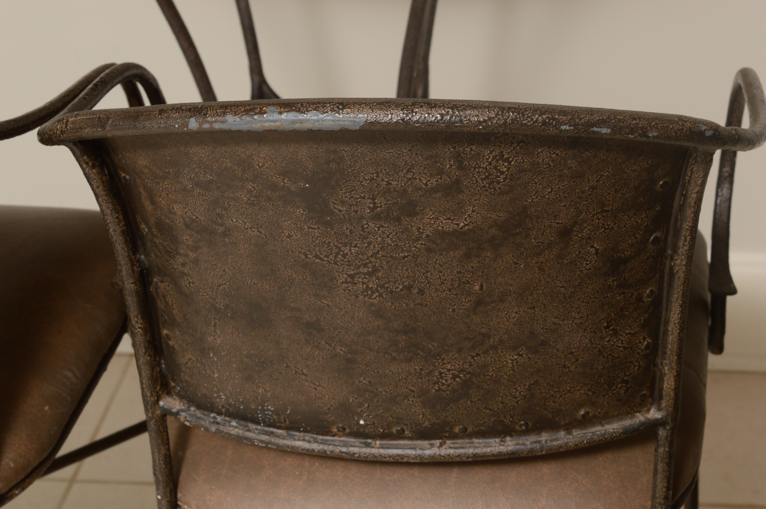 Contemporary Metal Pub Table and Chairs by Pier 1
